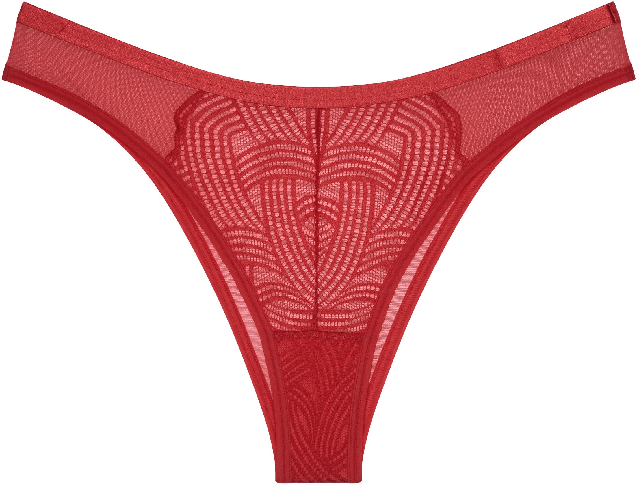 Triumph Brasilslip "Delightful Spotlight", Spitze, hoher Beinausschnitt, gl günstig online kaufen