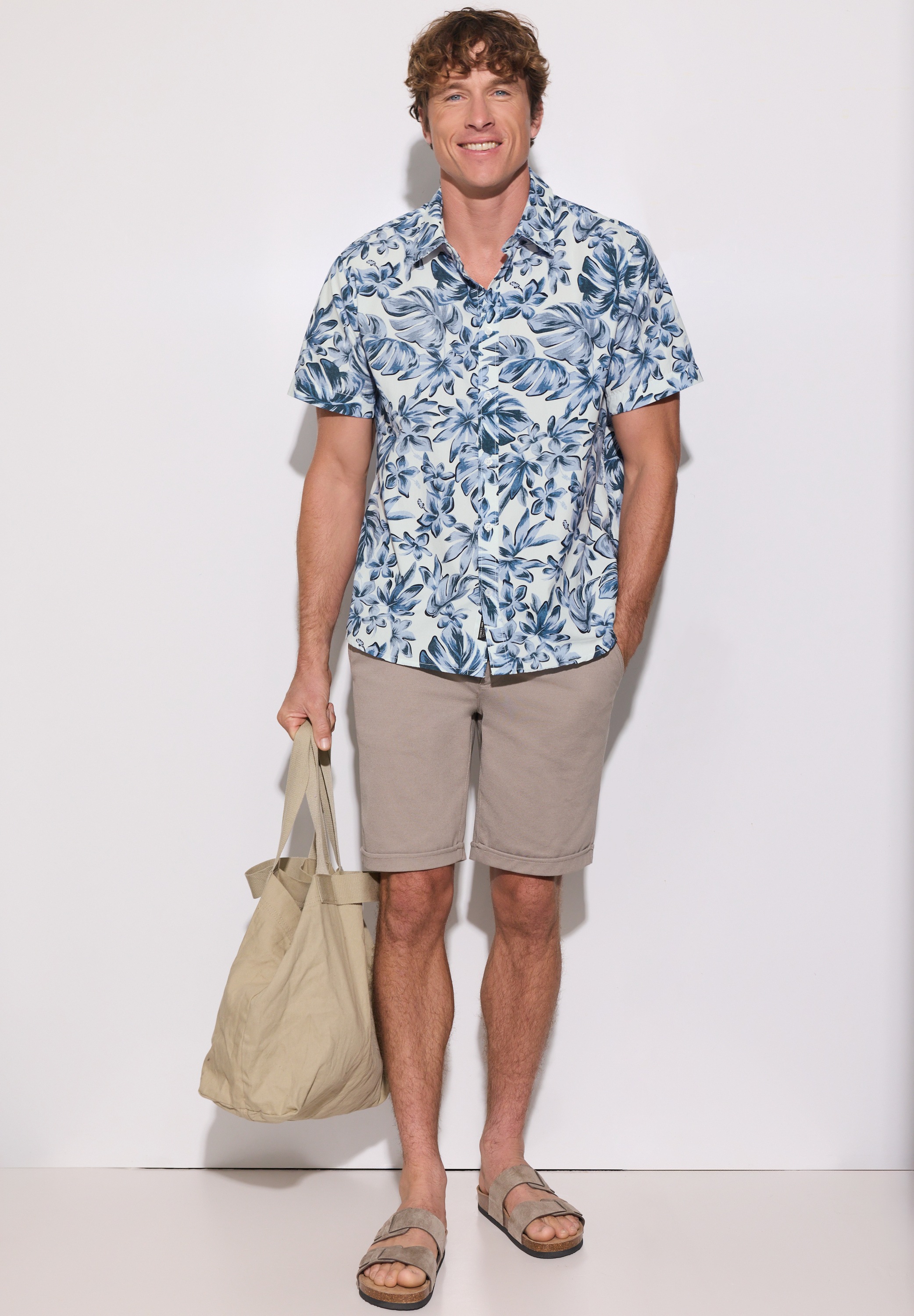 STREET ONE MEN mit Blumenmuster