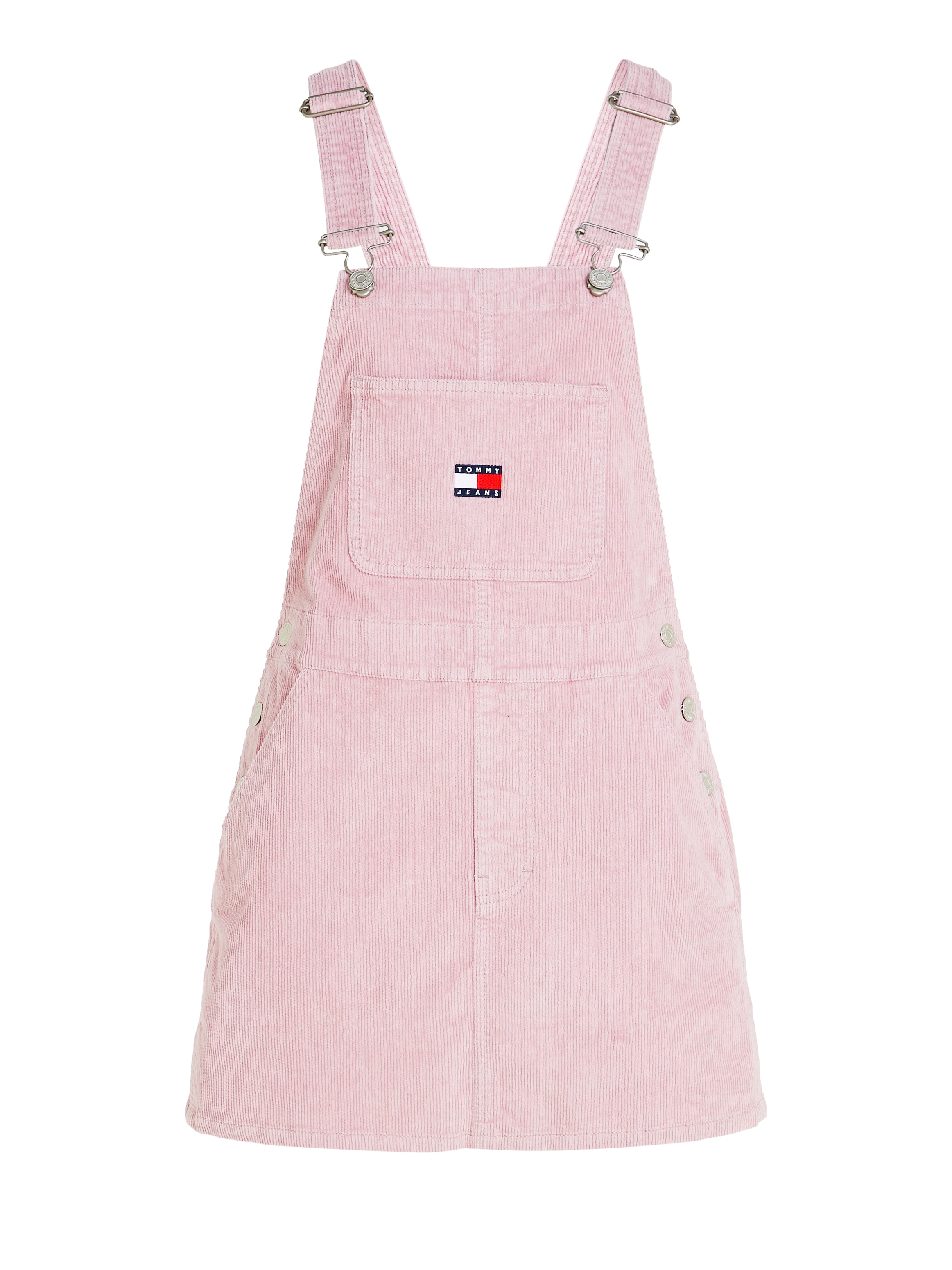 Tommy Jeans Latzkleid »TJW WASH CORD DUNGAREE DRESS EXT«, aus Cord