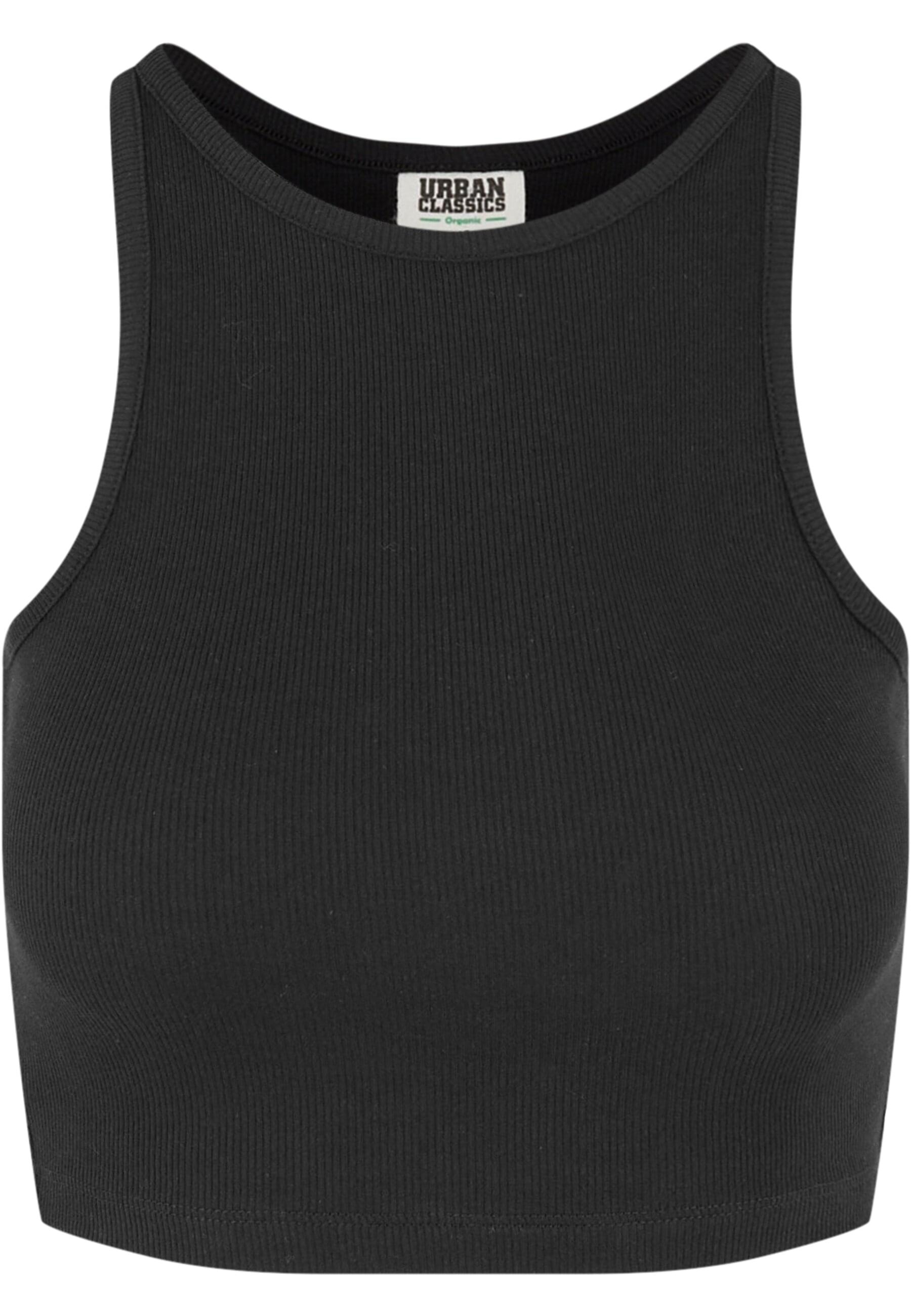 URBAN CLASSICS Muskelshirt "Urban Classics Ladies Organic Cropped Rib Top 2 günstig online kaufen