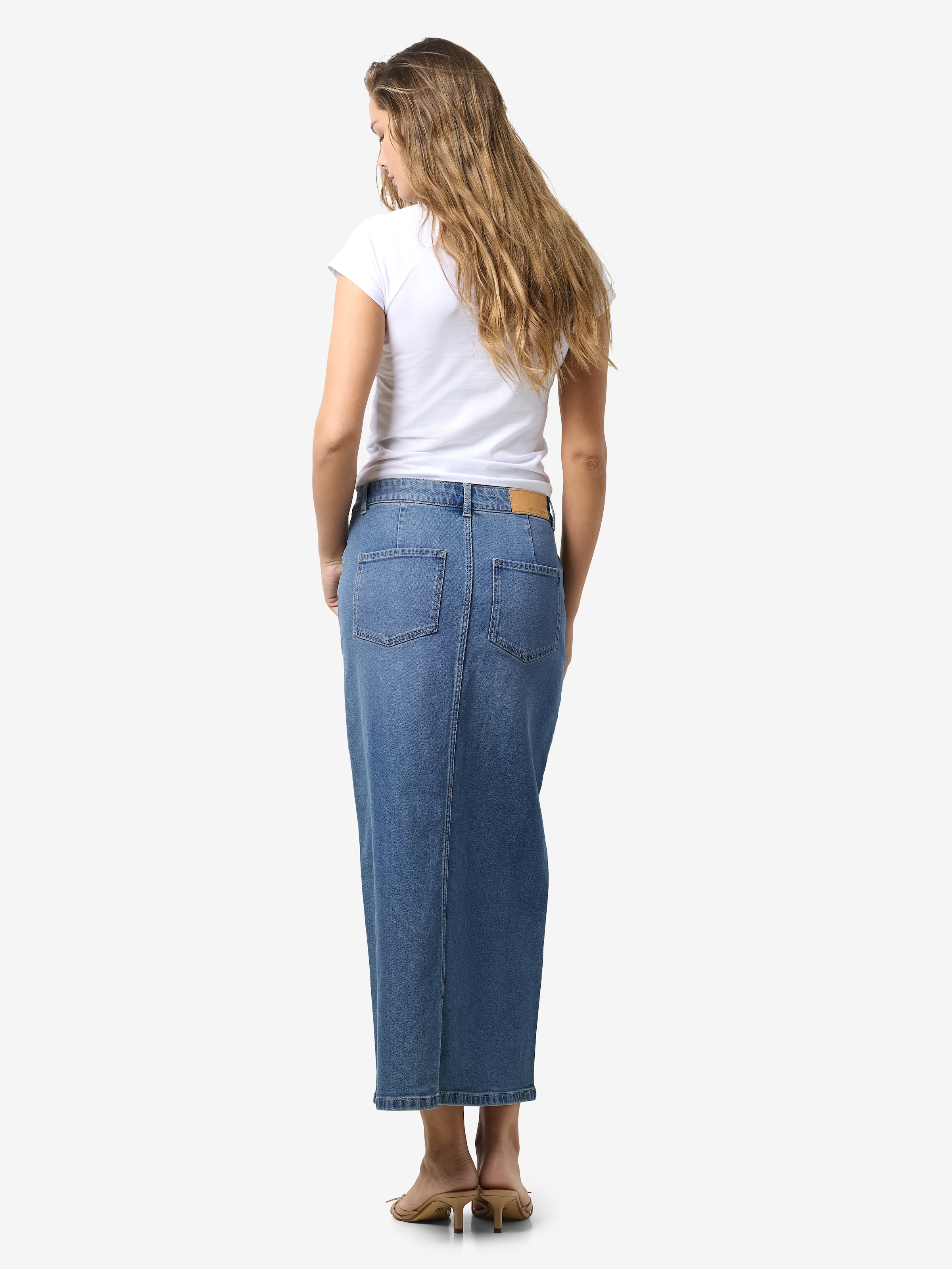 Noisy may Jeansrock »NMKATH NW SLIT MIDI SKIRT VI477MB NOOS«