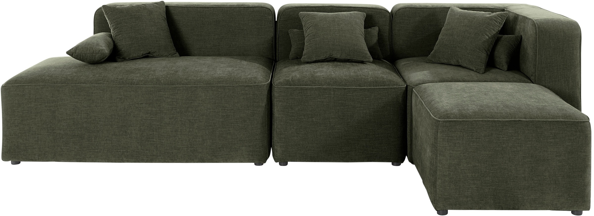 Home affaire Ecksofa "Sundstrup L-Form" Modulserie, individuelle Zusammenst günstig online kaufen
