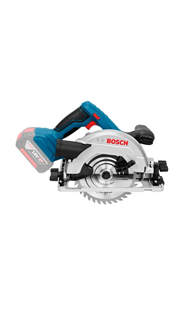 Bosch Professional Akku-Handkreissäge »»GKS 18V-57 G PROFESSIONAL«« Keine Selbstentladung, kein Memory-Effekt, lange Haltbarkeit