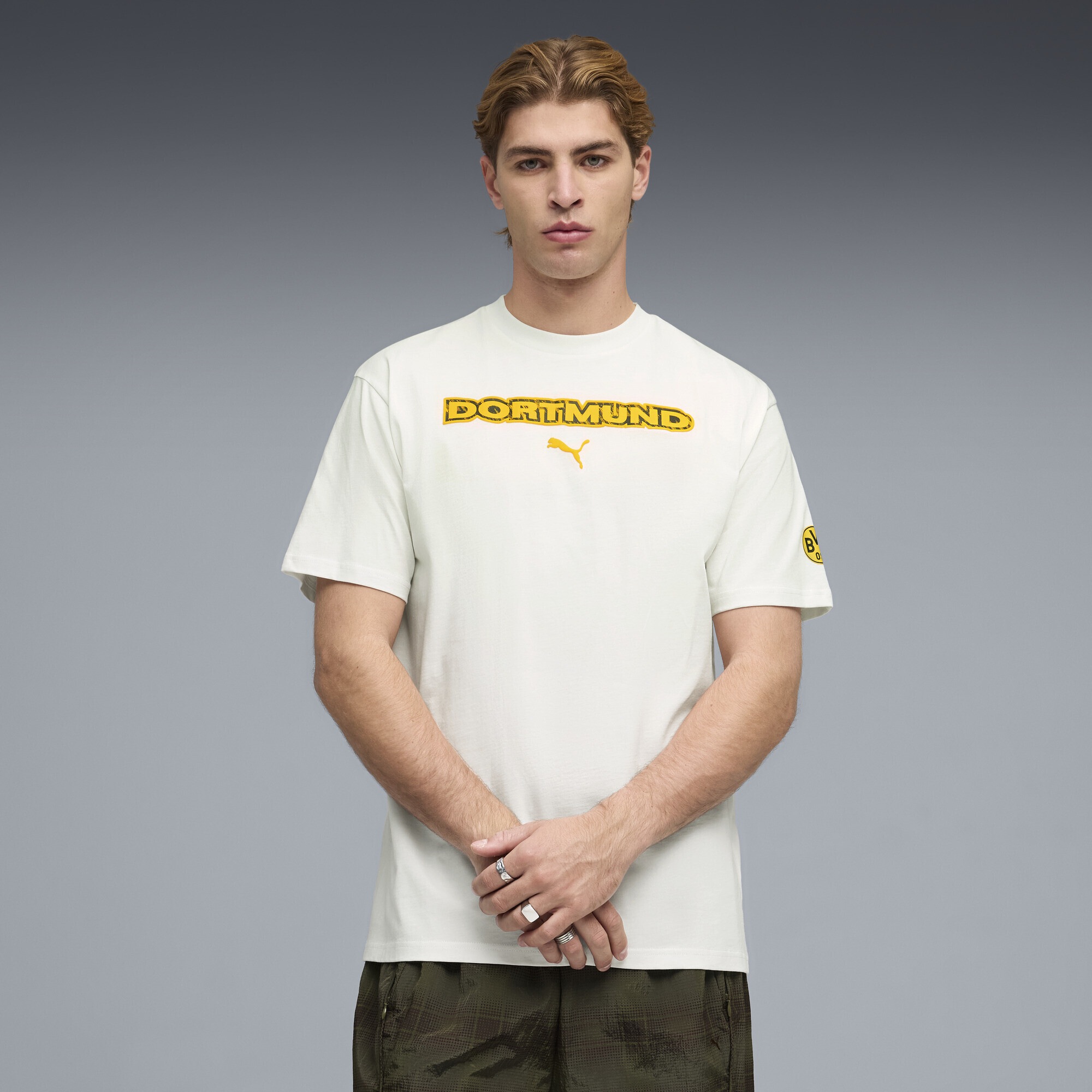 PUMA T-Shirt »Borussia Dortmund ftblCulture Relaxed T-Shirt Herren«