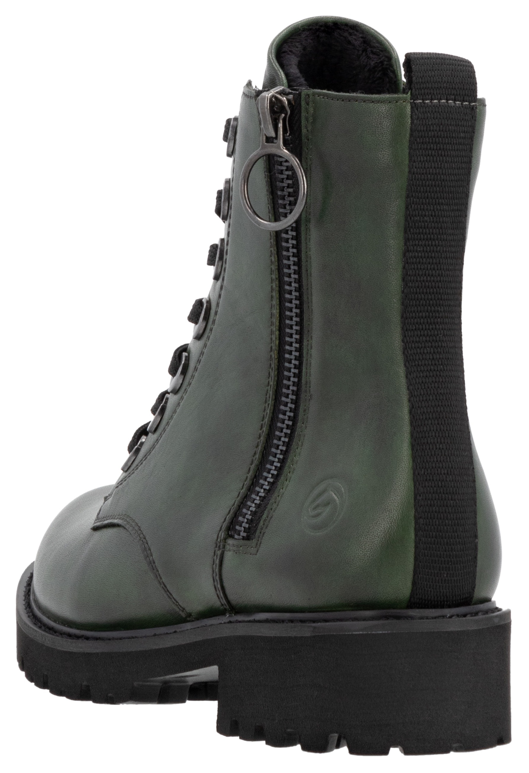 Remonte Schnürstiefelette, Blockabsatz, Stiefelette, Schnürboots, Flats im günstig online kaufen