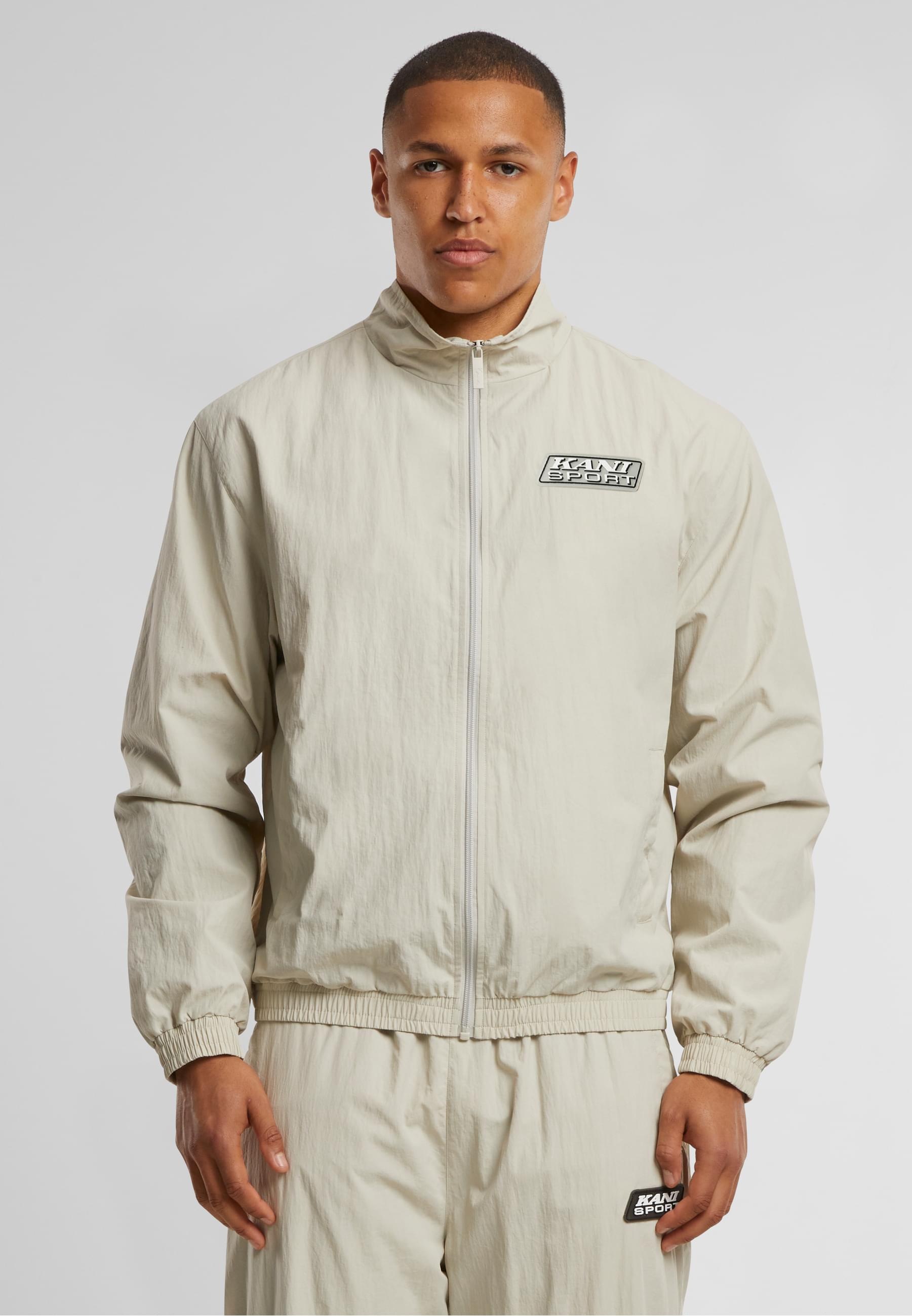 Karl Kani Trainingsjacke »Karl Kani Sport Patch Essential Trackjacket«, (1 St.), ohne Kapuze