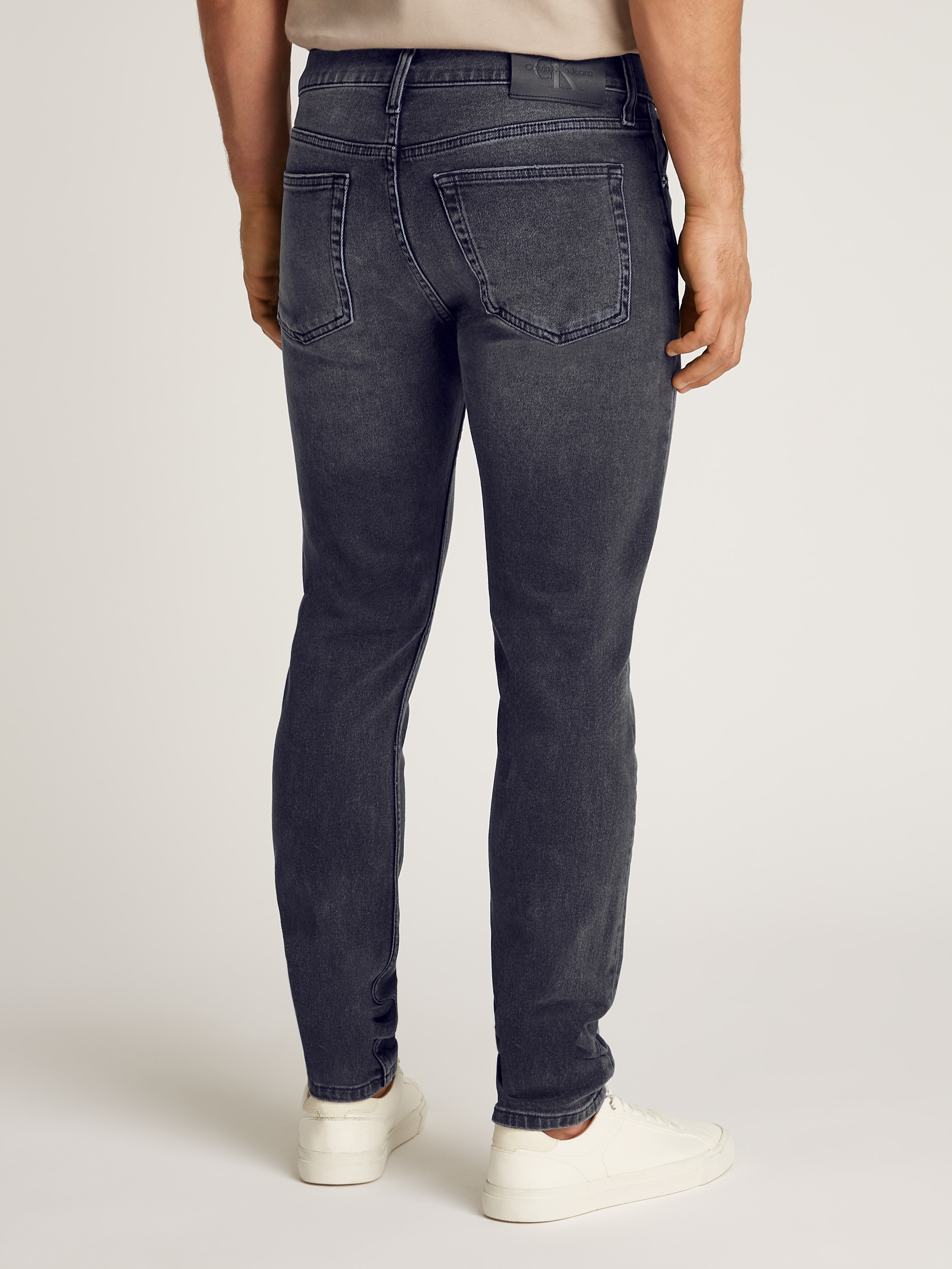 Calvin Klein Jeans Slim-fit-Jeans »SLIM TAPER«, Coinpocket, Logostickerei