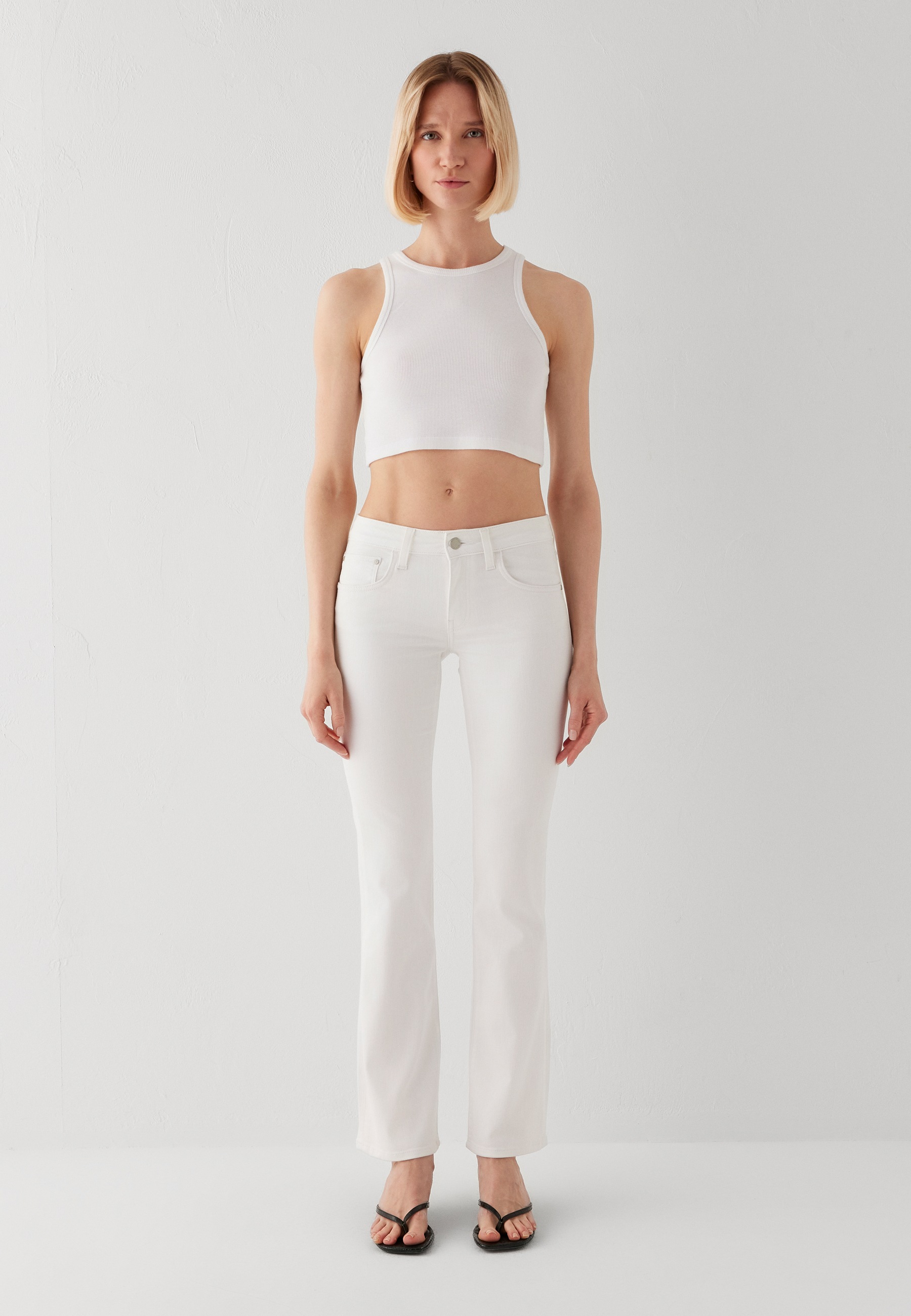 Mavi Bootcut-Jeans »BELLA MID-RISE« Bootcut Jeans