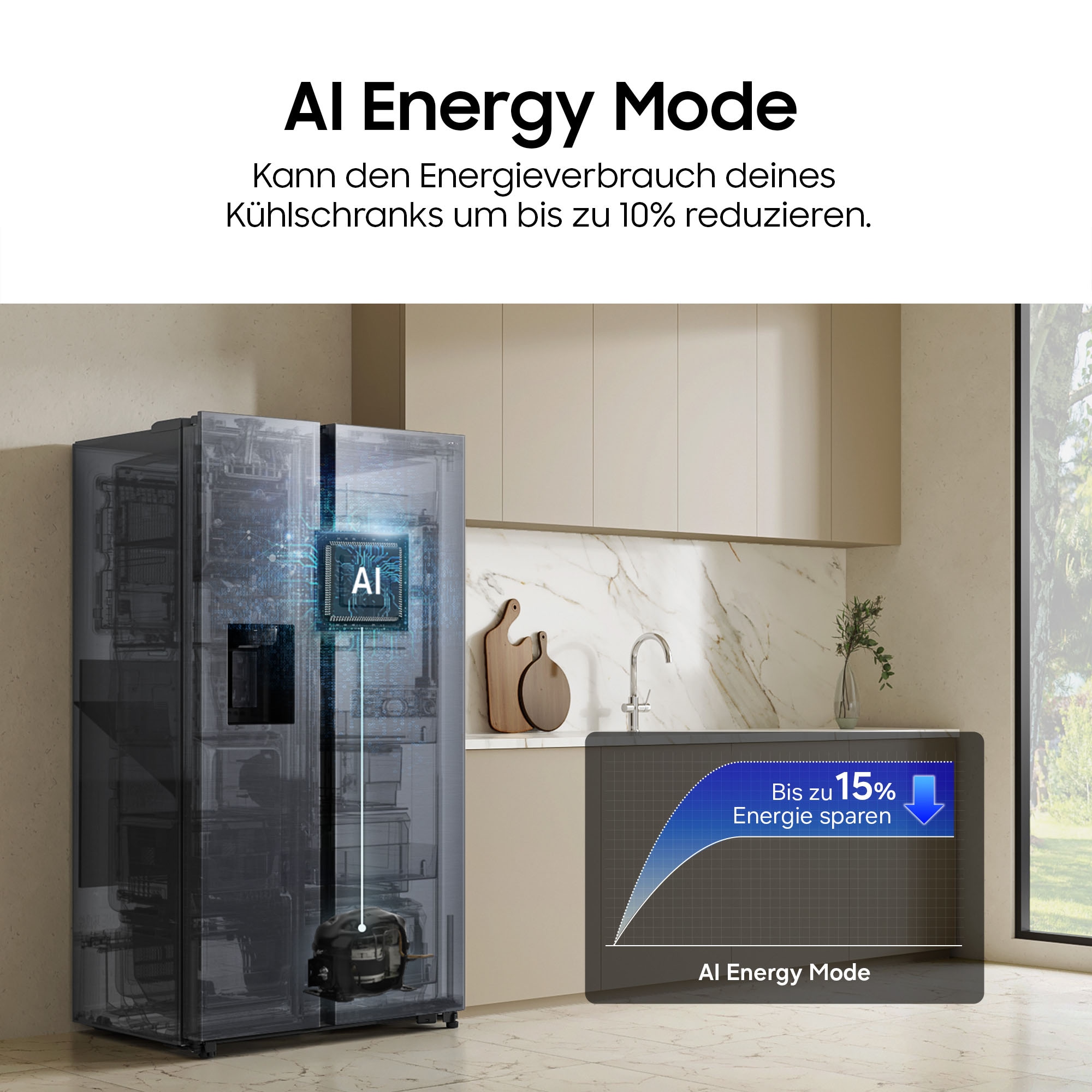 Samsung Side-by-Side RS60F »RS70F65QEFEF« 178 cm hoch 91,2 cm breit