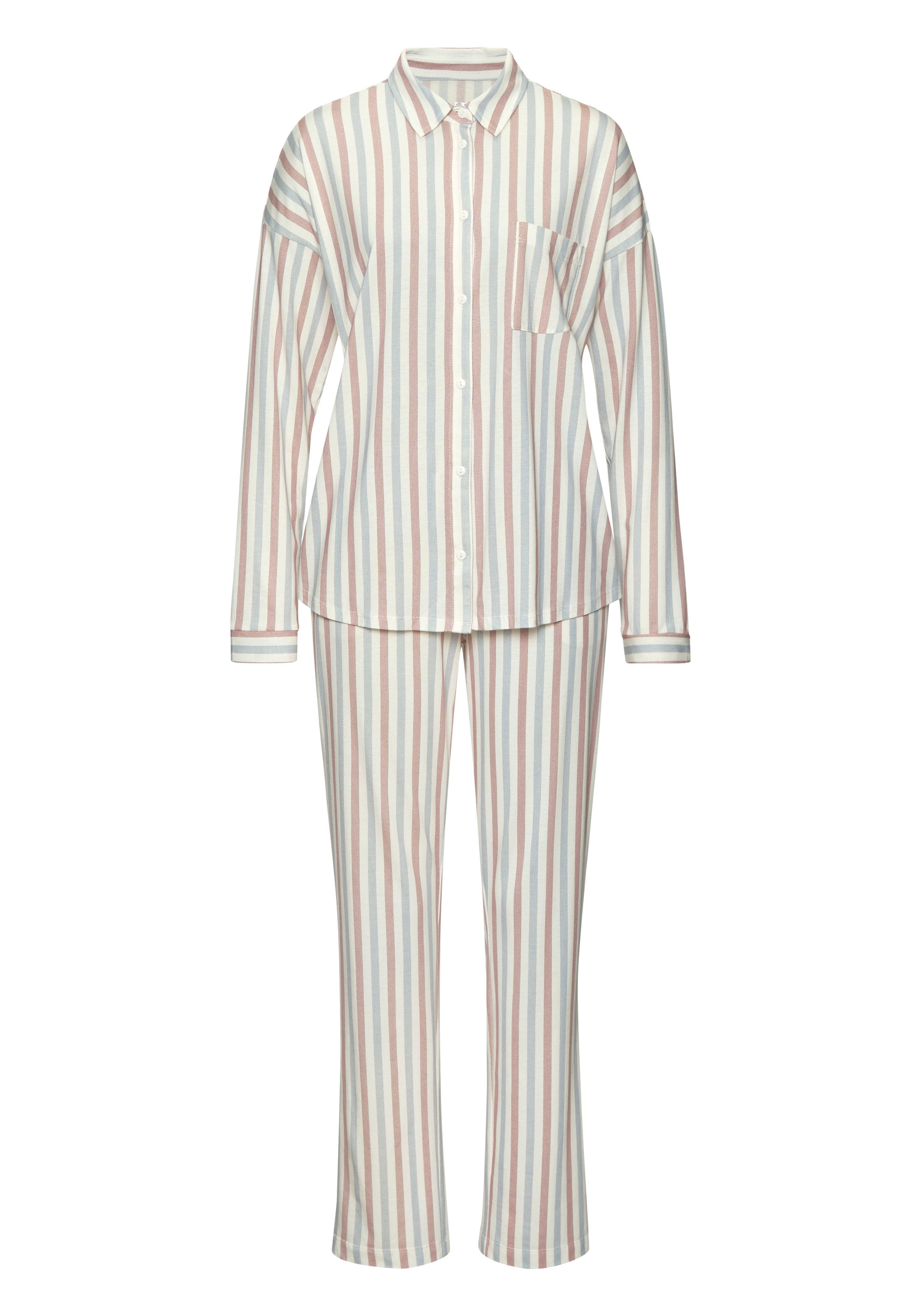 Vivance Dreams Pyjama 2 Stk. tlg., in klassischem Schnitt günstig online kaufen
