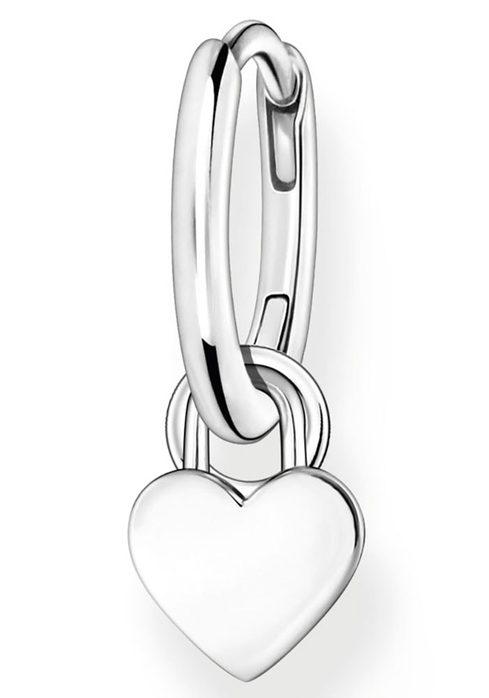 THOMAS SABO Single-Creole Herz online Anhänger CR717-001-21« Silber, »mit BAUR kaufen 