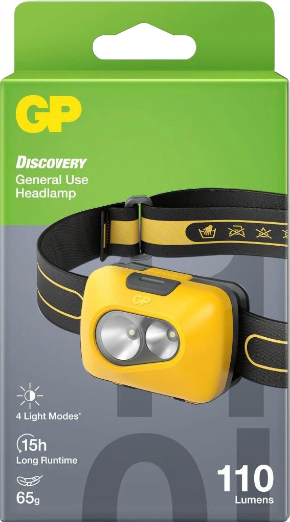 GP Batteries Stirnlampe »Discovery CH42«