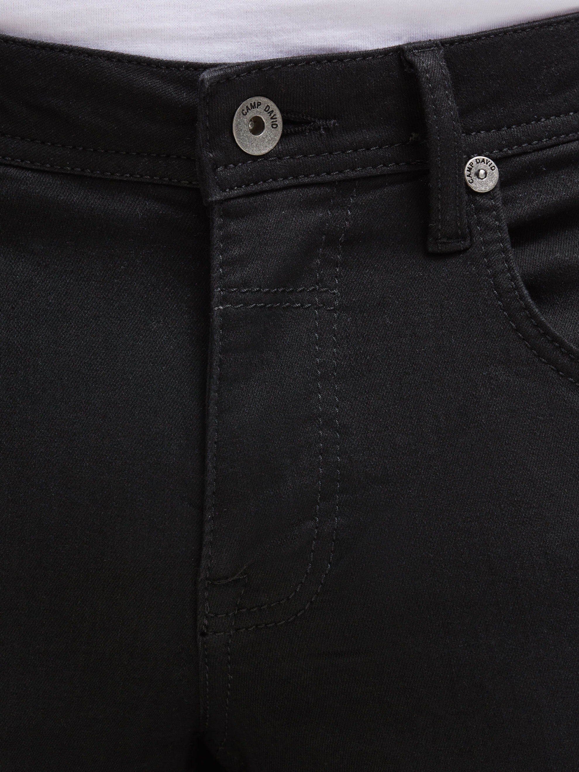 CAMP DAVID Regular-fit-Jeans mit schmalem Bein