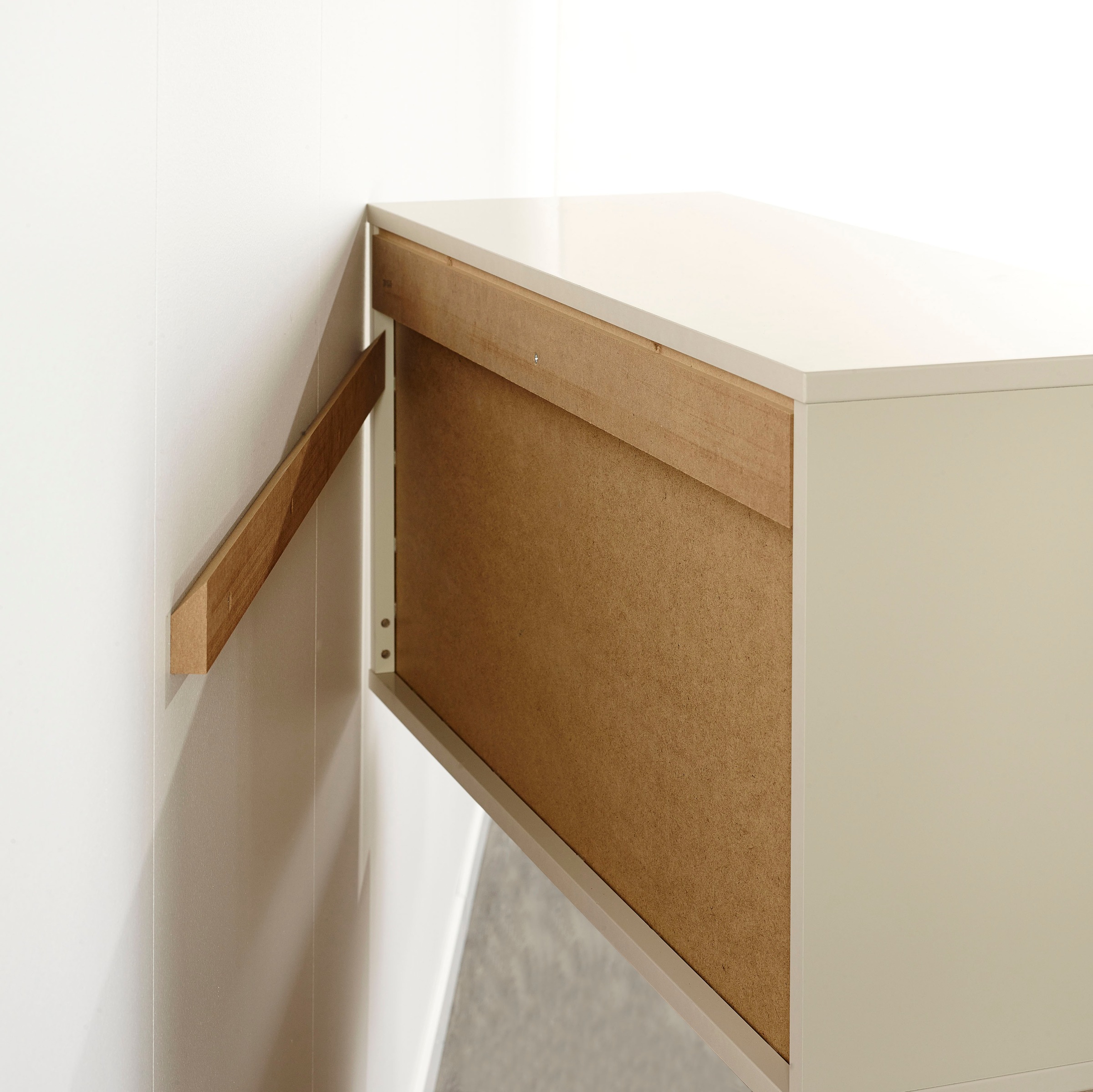Hammel Furniture Sideboard »Mistral Kubus«, mit zwei Türen und Metall Füße, Breite: 136 cm