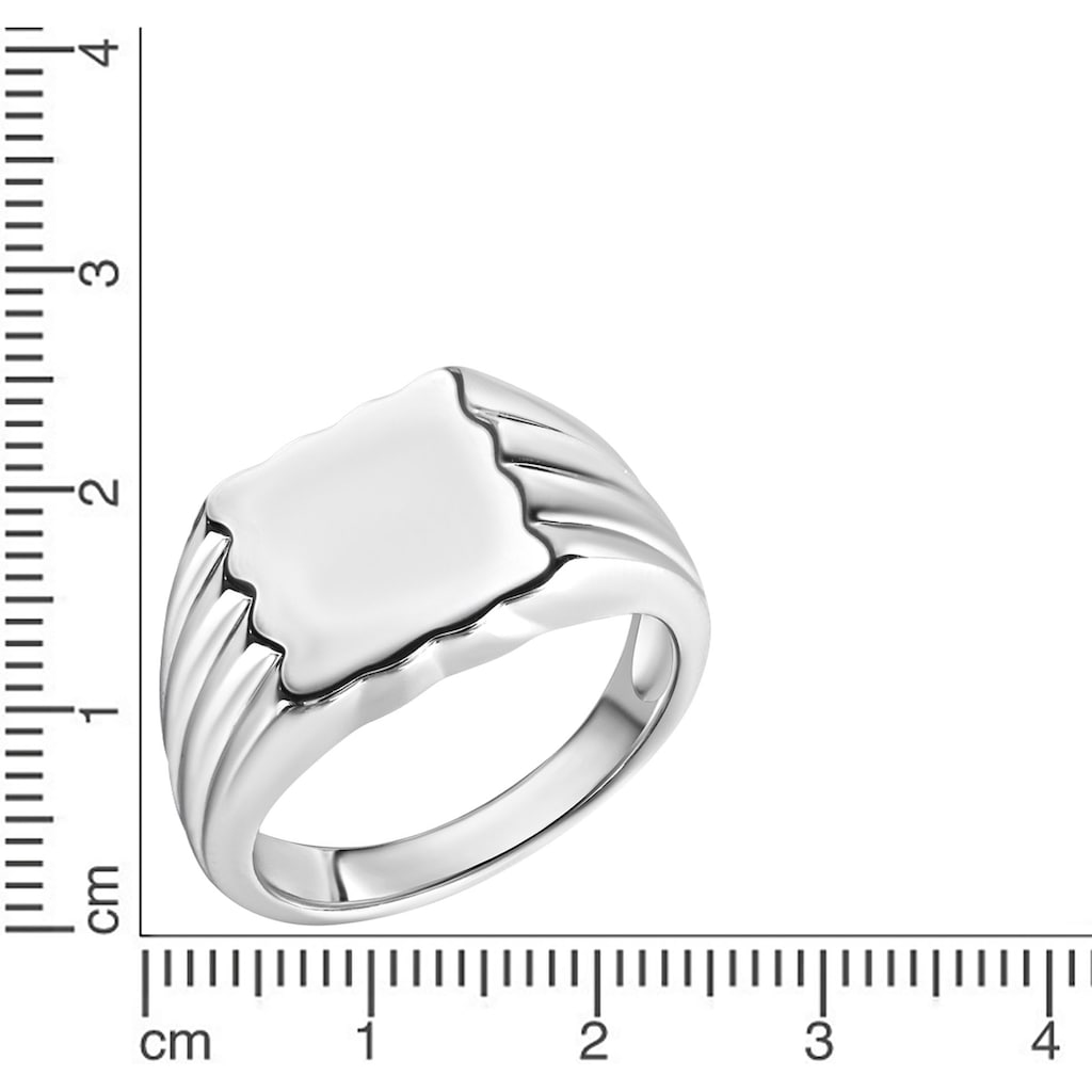 Firetti Siegelring »Schmuck Geschenk Silber 925 Fingerring Silberring«