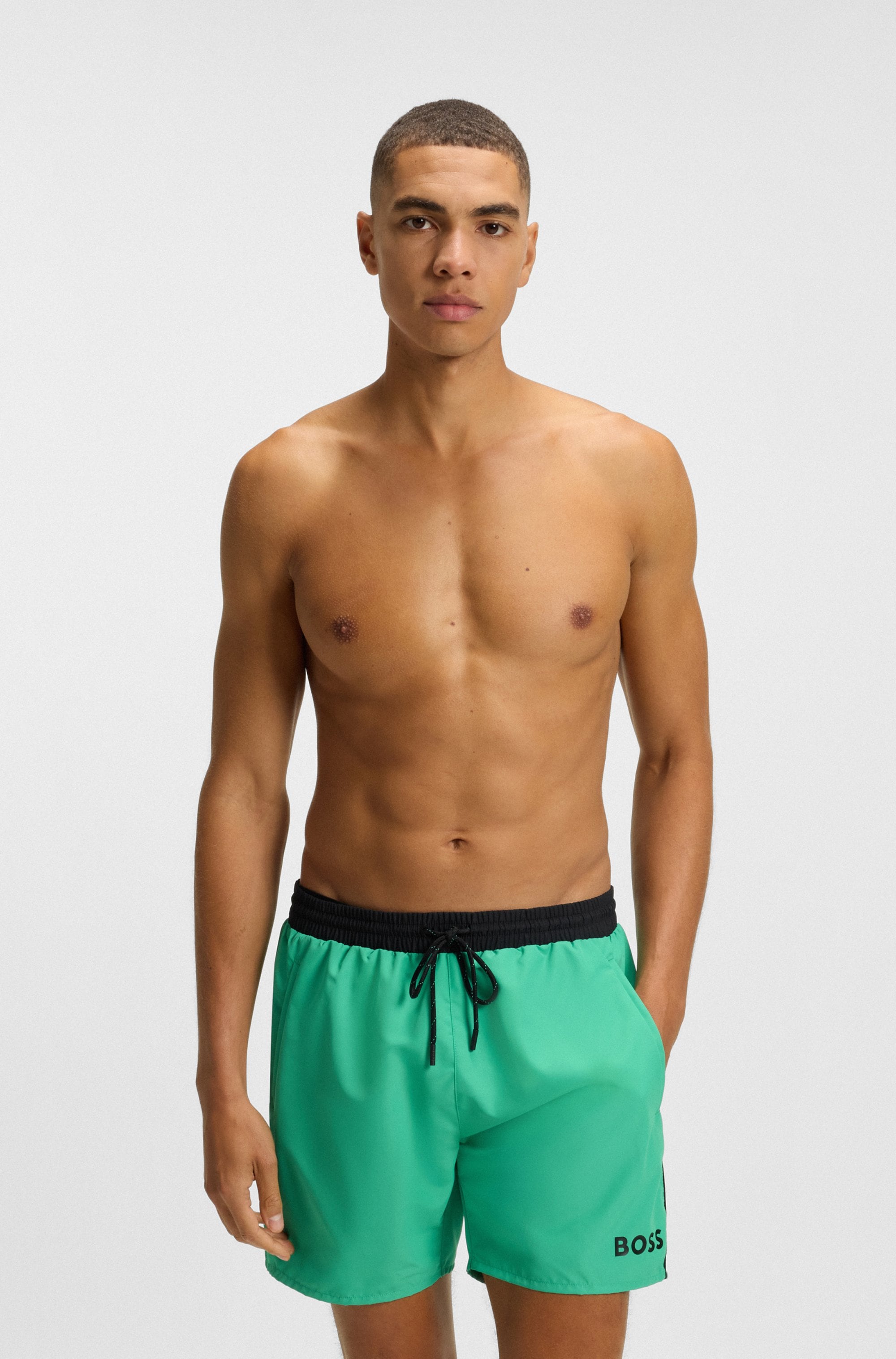 BOSS Badeshorts "Starfish", mit Kontraststreifen günstig online kaufen