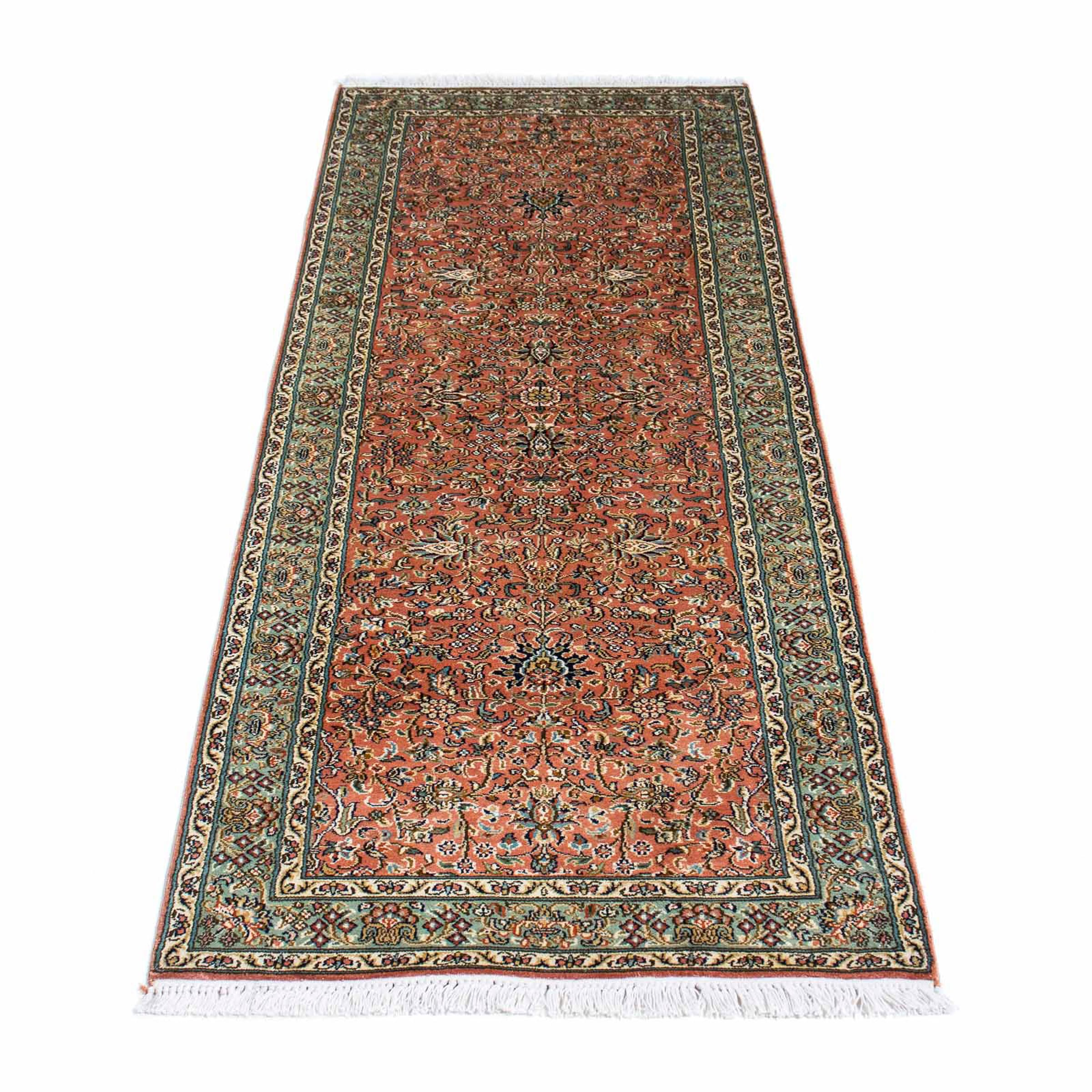 morgenland Orientteppich "Perser - Classic - 188 x 65 cm - hellrot", rechteckig, 10 mm Höhe, Wohnzimmer, Handgeknüpft, E