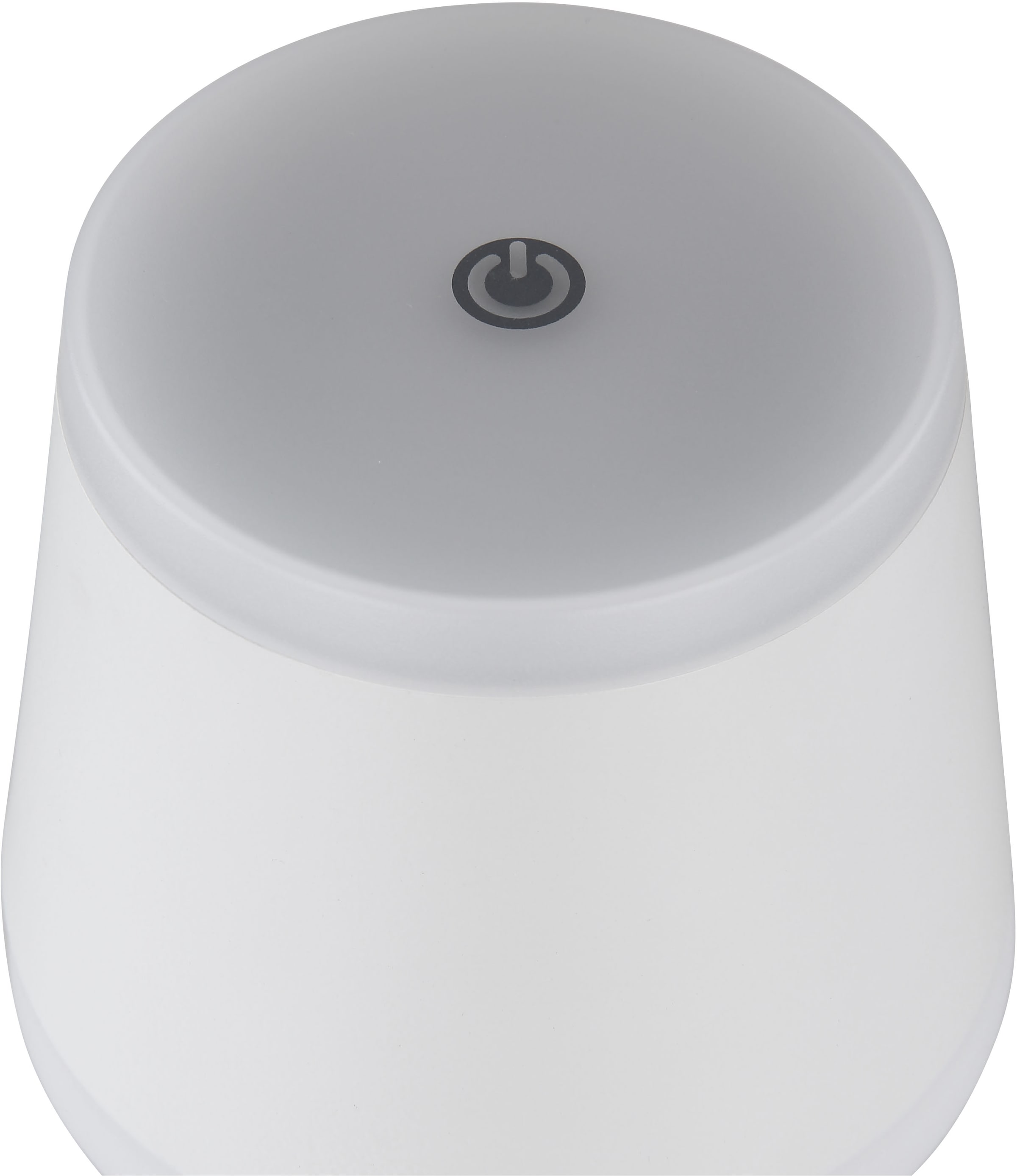 GLOBO LIGHTING LED Tischleuchte »RIDLEY«, Leuchtmittel LED-Modul | LED fest integriert, Tischlampe/Akku/IP54/Touch Ein/Aus/Touchdimmer/weiß