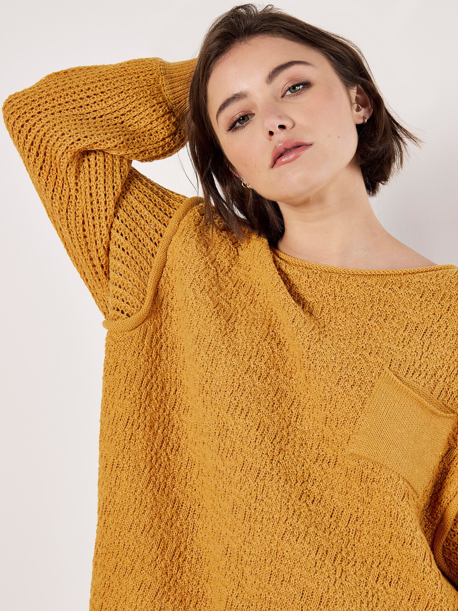 Apricot Strickpullover »Pullover« mit Brusttasche