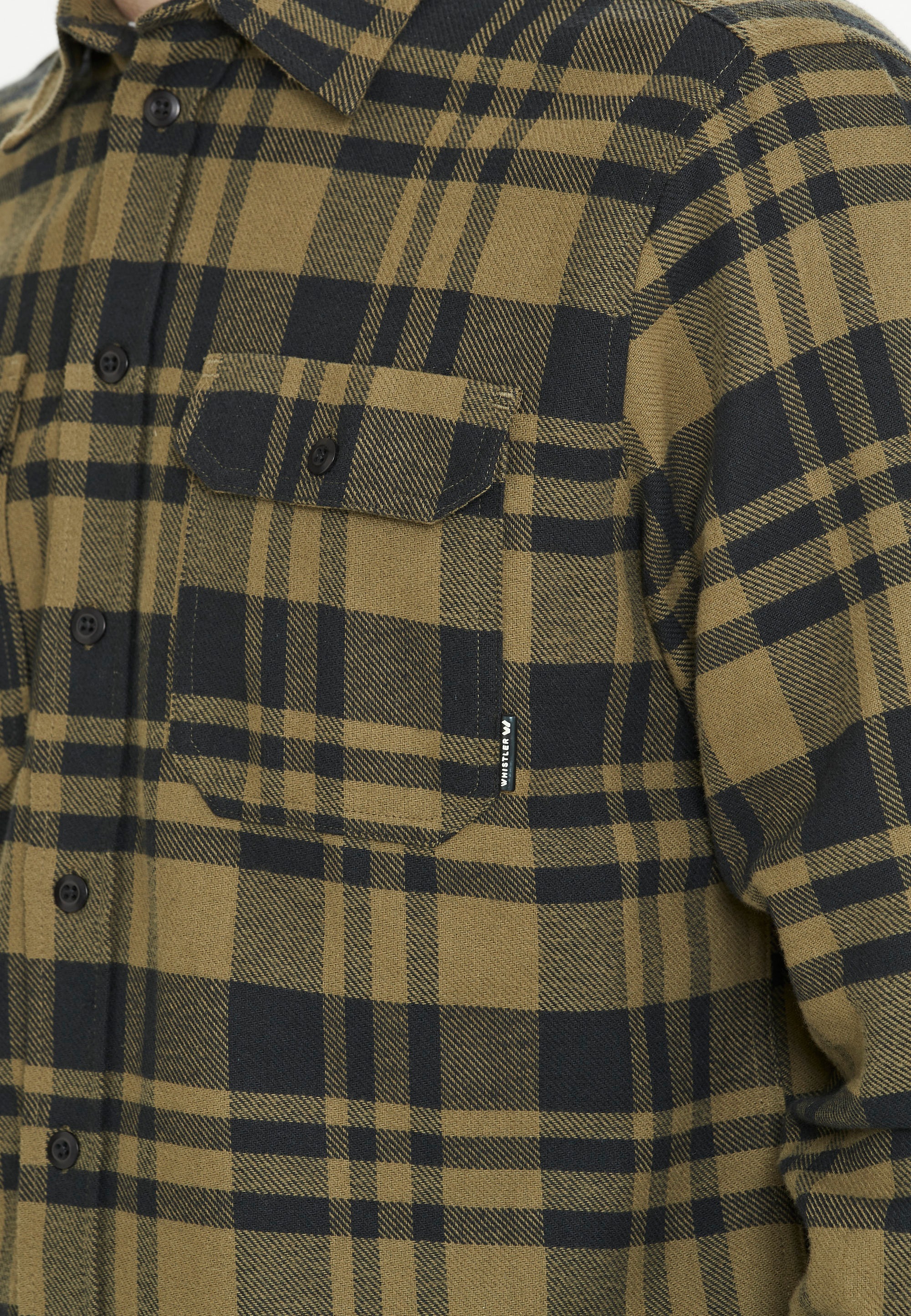 BAUR atmungsaktivem Funktionsmaterial | aus tlg.), ▷ WHISTLER Fleeceshirt bestellen (1 »Flannel«,