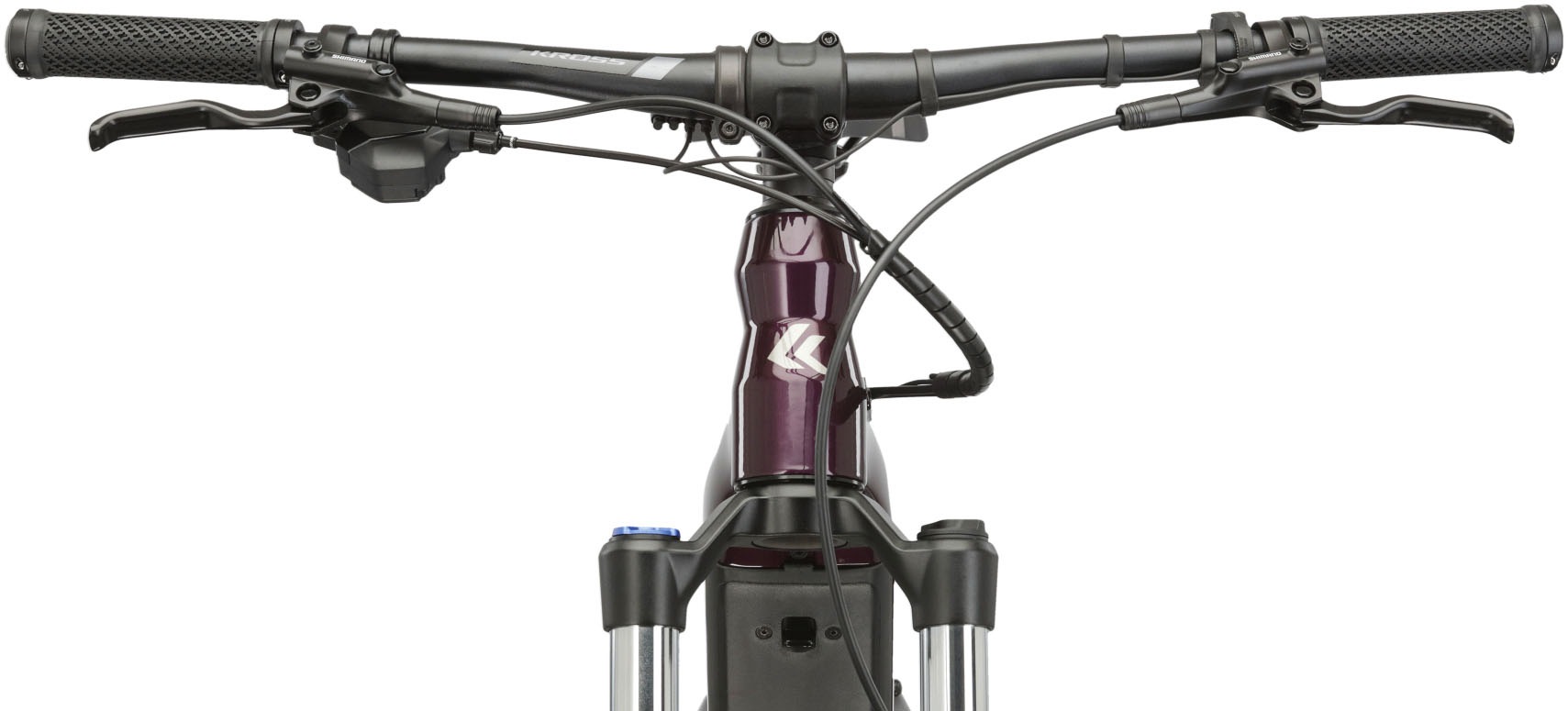 Kross E-Bike »E-MTB Lea Boost 5.0 27.5 Zoll lila«, 10 Gang, microSHIFT, ADVENT X M6205, Mittelmotor 250 W