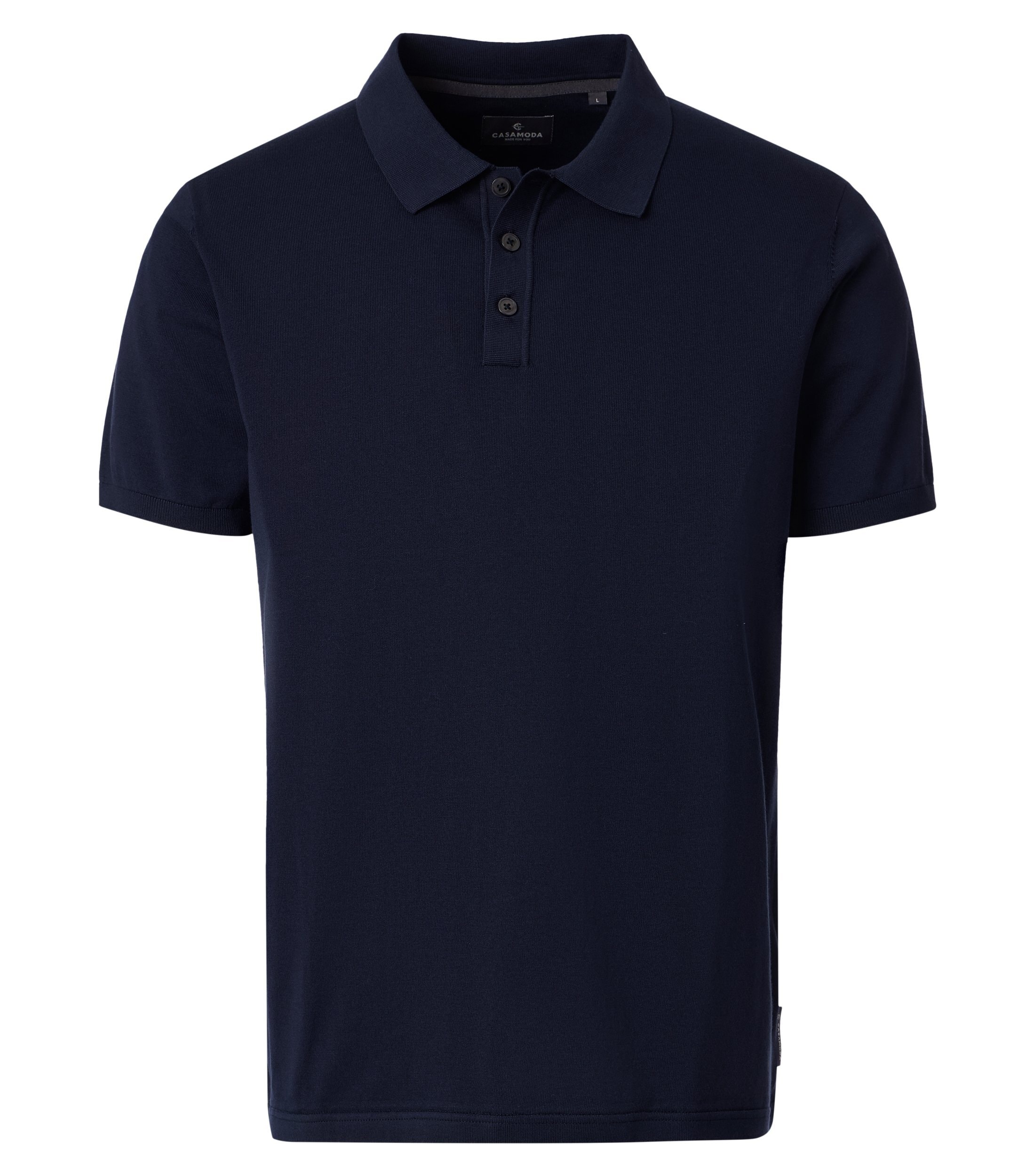 CASAMODA Poloshirt "CASAMODA Polo-Shirt uni" günstig online kaufen