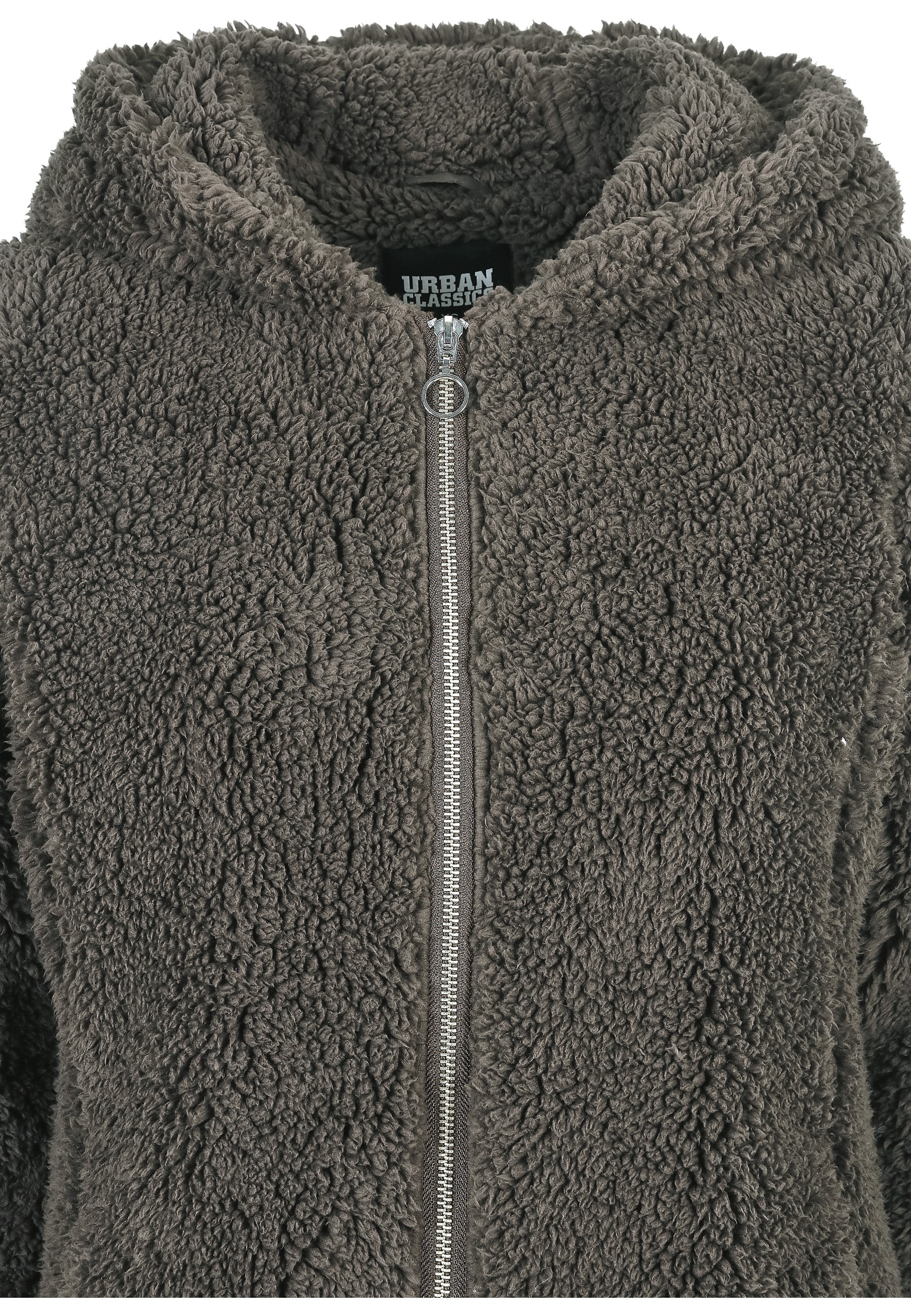 URBAN CLASSICS Langmantel »Urban Classics Damen Ladies Sherpa Jacket«