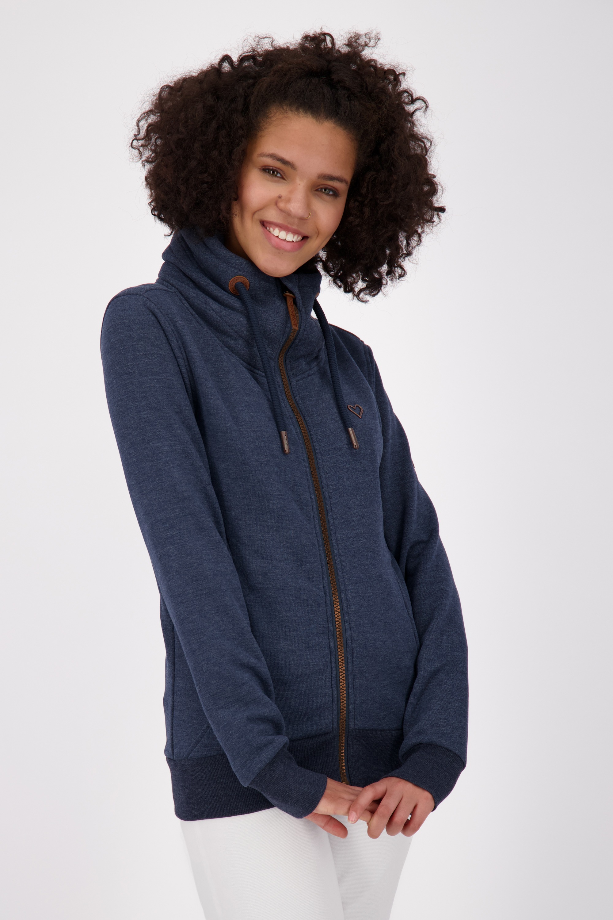 Alife & Kickin Kapuzensweatjacke "Damen VivianAK A" günstig online kaufen
