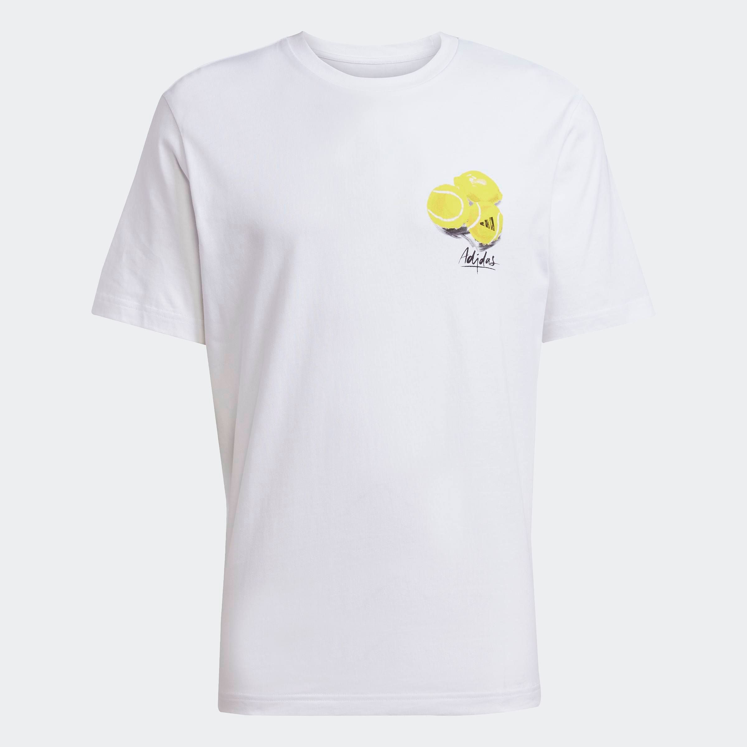 adidas Sportswear T-Shirt »M L SL LEMON T« sportlicher Stil, mit Grafikprint, aus Baumwolle, ohne Verschluss