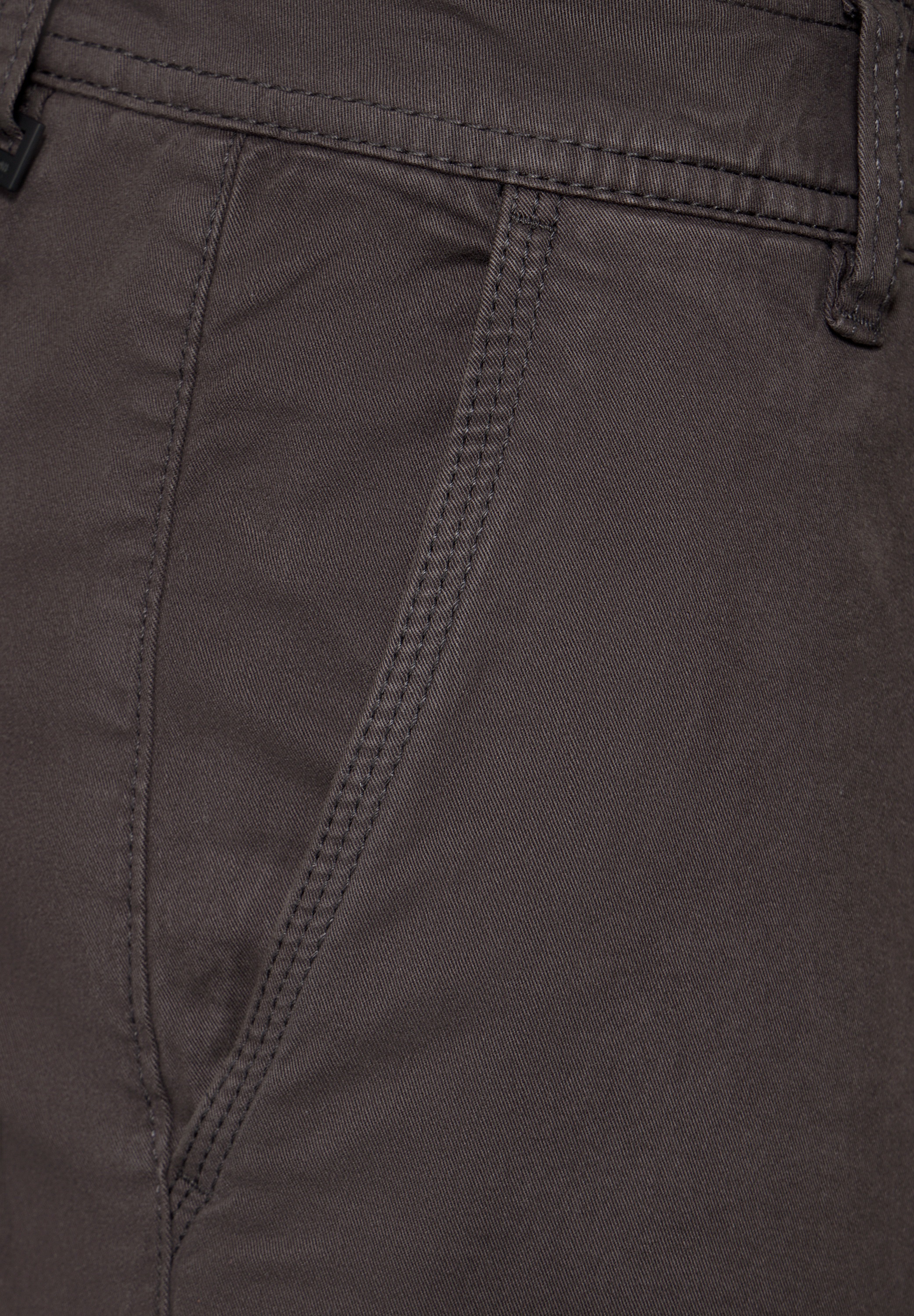 STREET ONE MEN Cargohose, aus Baumwolle mit Stretchanteil