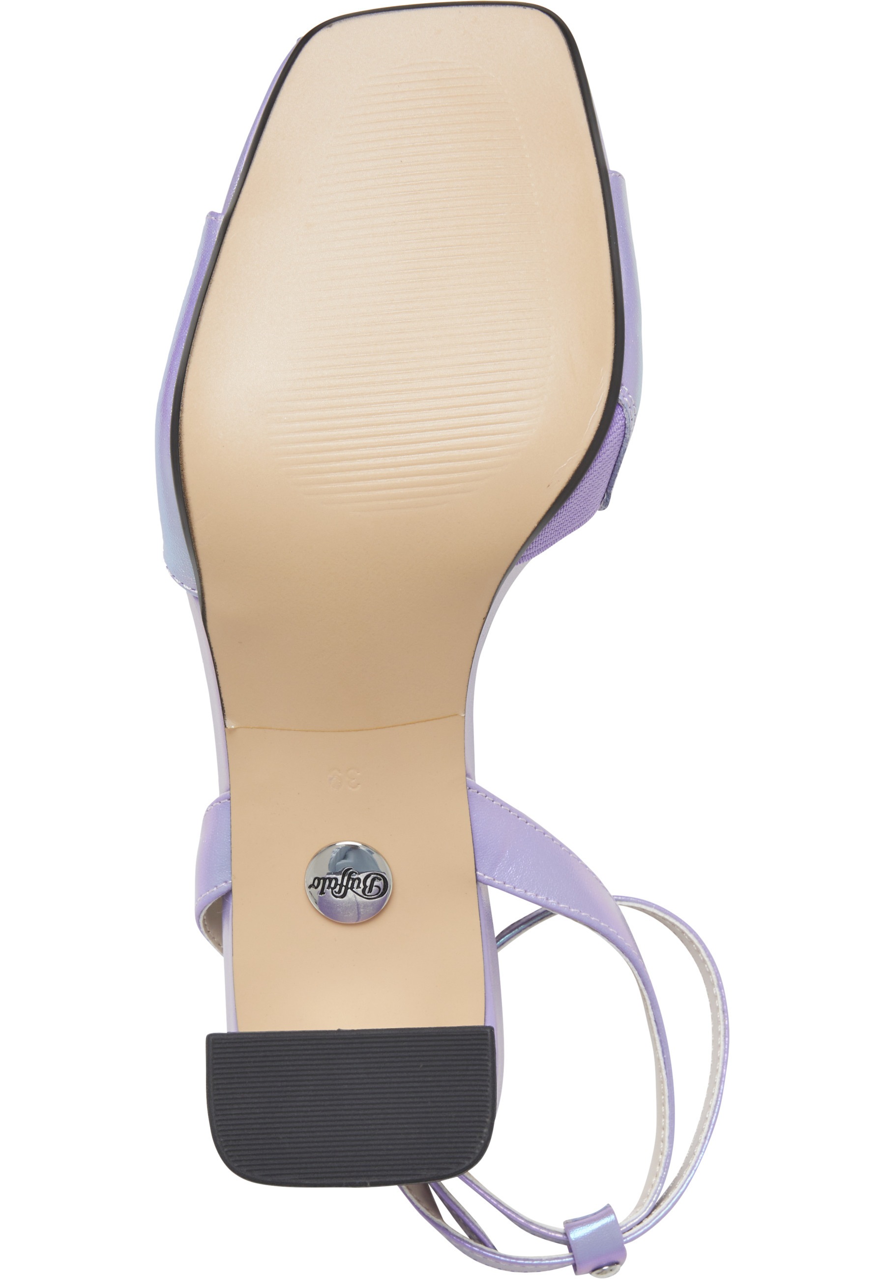 High-Heel-Pumps BUFFALO "Buffalo APRIL NEAT", Damen, Gr. 39, lila, Polyurethan, unifarben, Schuhe 3