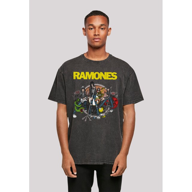 F4NT4STIC T-Shirt »Ramones Rock Musik Band Road To Ruin«, Premium Qualität,  Band, Rock-Musik ▷ für | BAUR