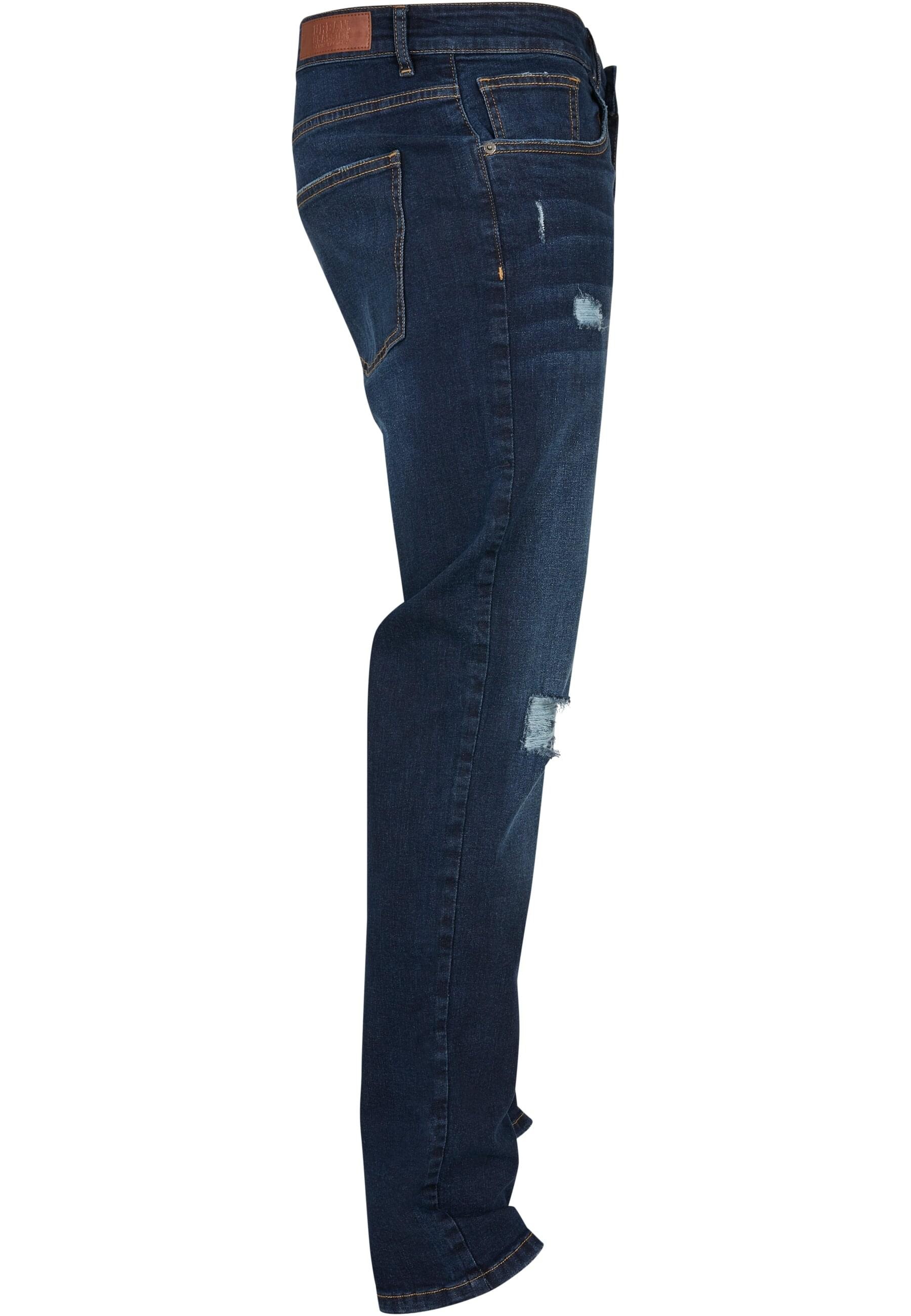 URBAN CLASSICS Bequeme Jeans »Urban Classics Herren Distressed Stretch Denim Pants«, (1 tlg.)