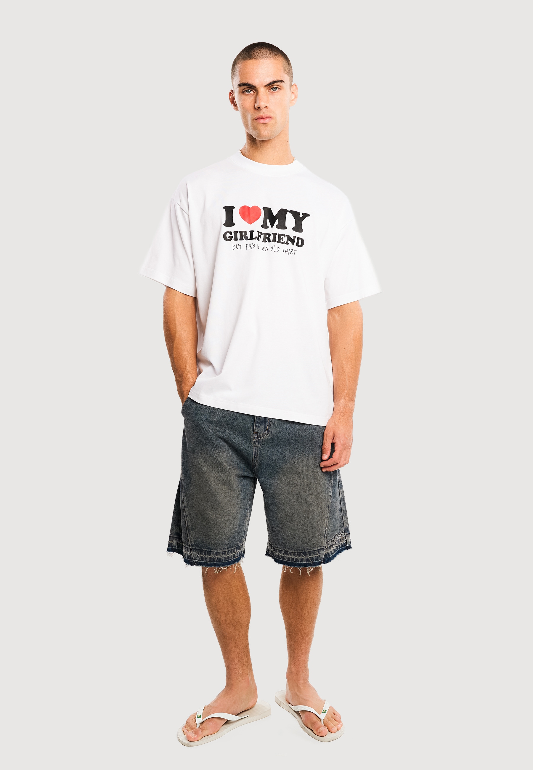 Another Cotton Lab T-Shirt »Another Cotton Lab Love My Girlfriend T-Shirt« 1