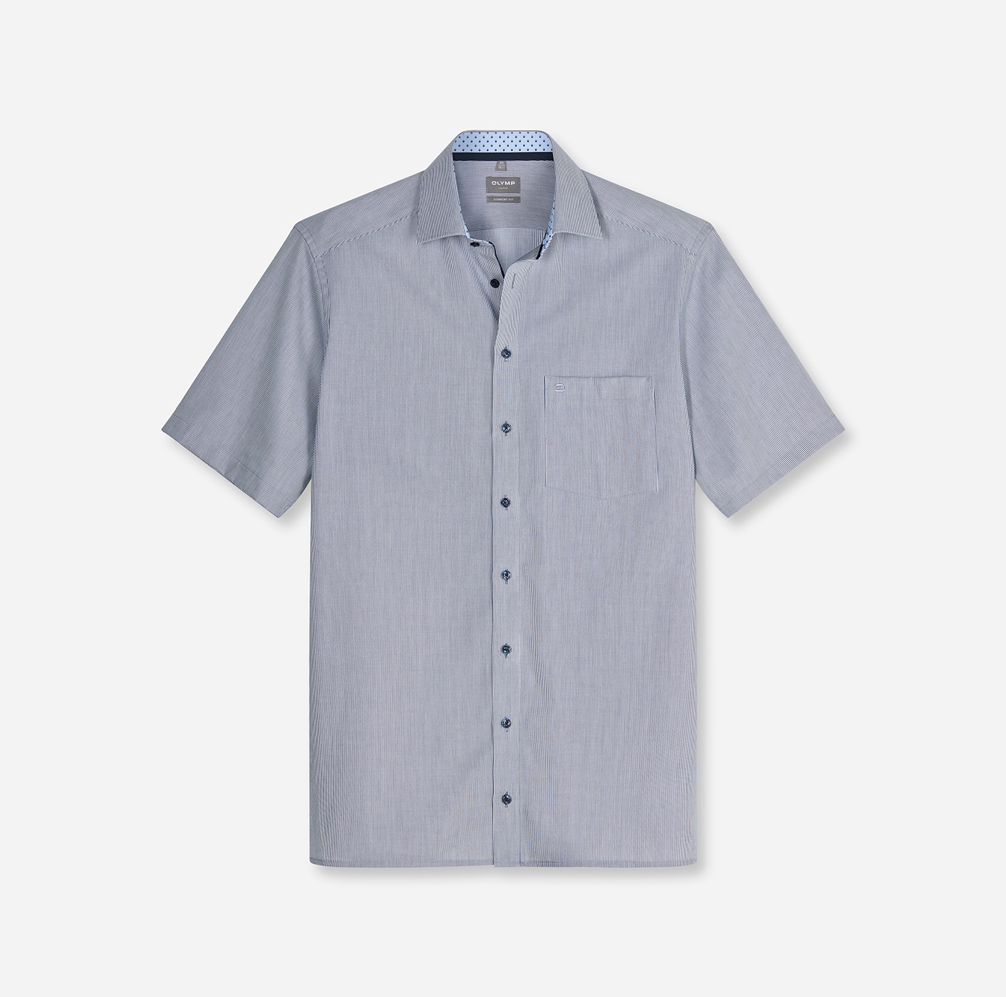 OLYMP Kurzarmhemd »Luxor« Businesshemd, comfort fit, New-Kentkragen
