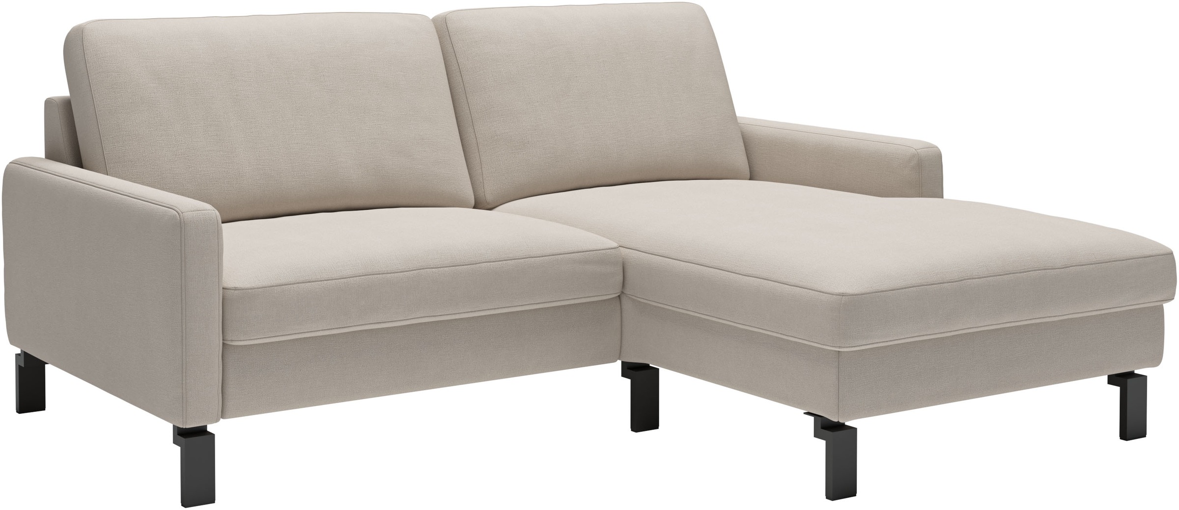 Ecksofa HOME AFFAIRE "Lecce, L-Form, Federkernpolsterung, Breite 194 cm", taupe, B:194cm H:86cm T:164cm, 100% Polyester, Sofas, Ecksofa, inkl. saugroboterfreundliche Höhe & schmale Armlehnen 8