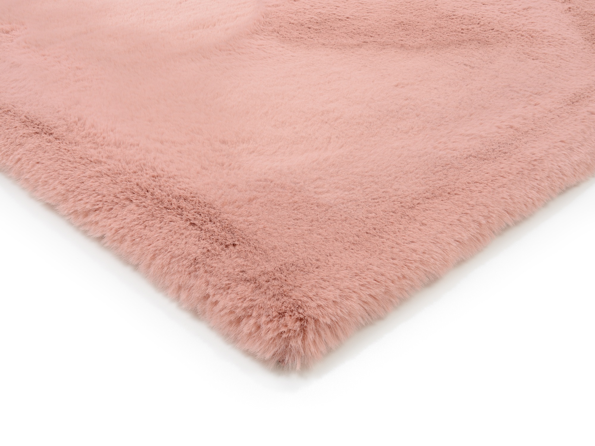OCI DIE TEPPICHMARKE Hochflor-Teppich »ROCKY SOFT«, rechteckig, 35 mm Höhe, Kunstfell, weich, kuschelig, maschinell gewebt, Kaninchen Haptik