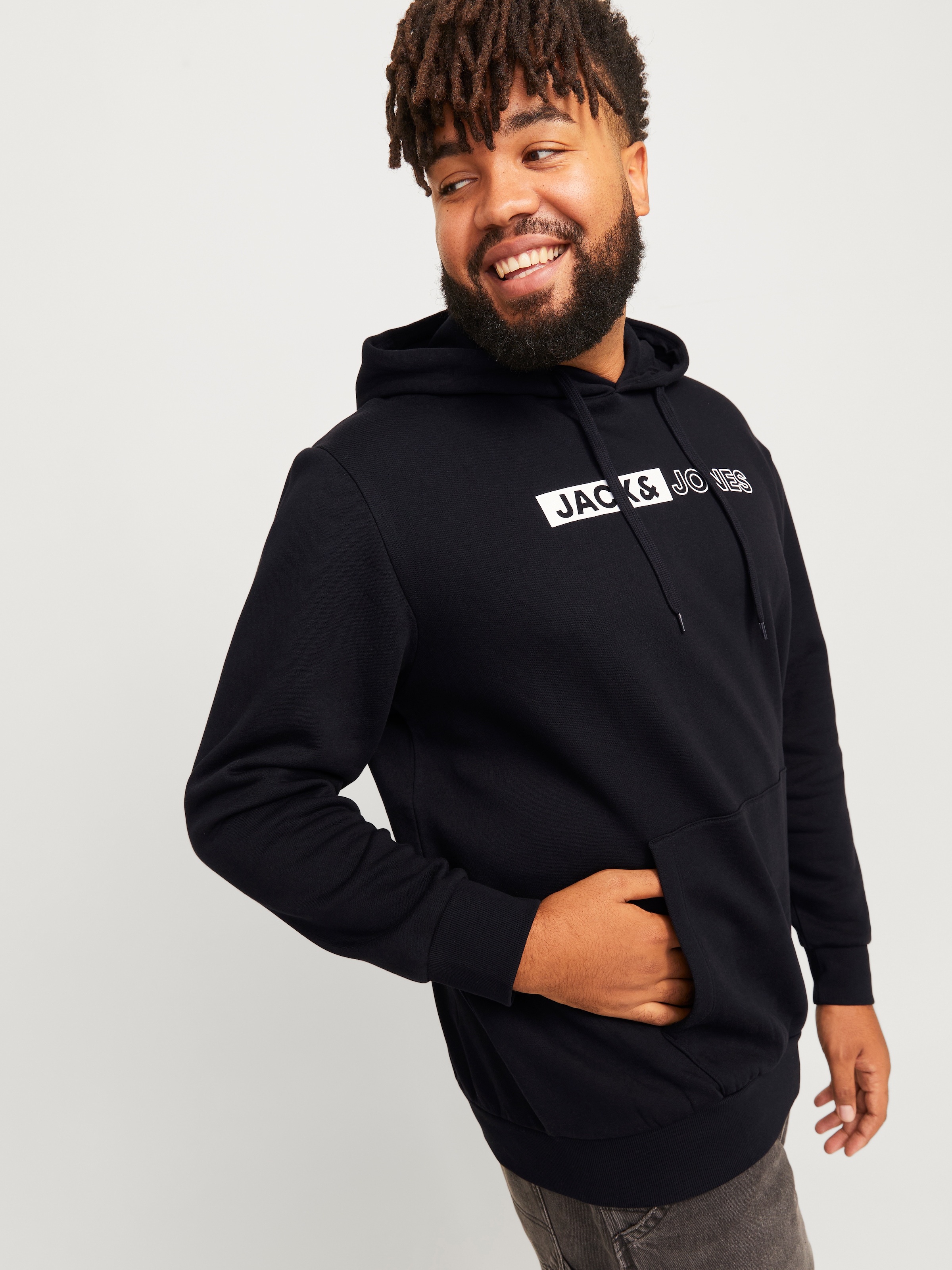 Jack & Jones PlusSize Hoodie JJECORP LOGO SWEAT HOOD PLAY NOOS PLS günstig online kaufen