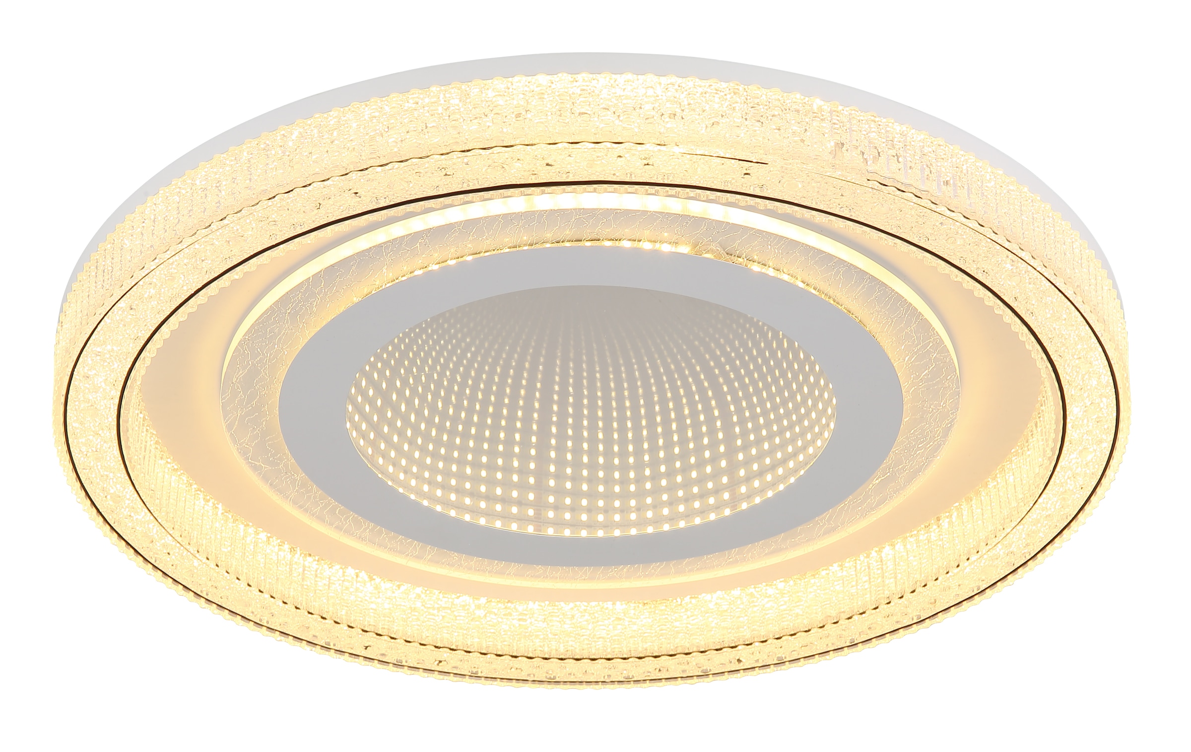 GLOBO LIGHTING LED Deckenleuchte »ALSUNA«, Leuchtmittel LED-Modul | LED fest integriert, Deckenlampe/rund/Wohnzimmer/Schlafzimmer/modern