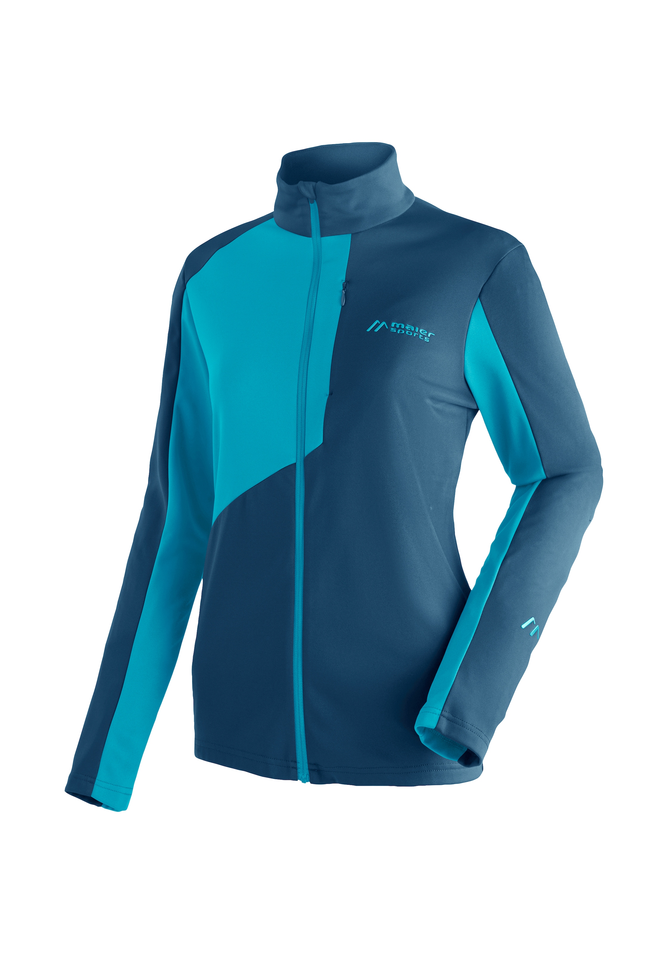 Maier Sports Fleecejacke »Purga Jacket«, Damen Midlayer, Fleece mit aufgerauter  Innenseite online bestellen | BAUR