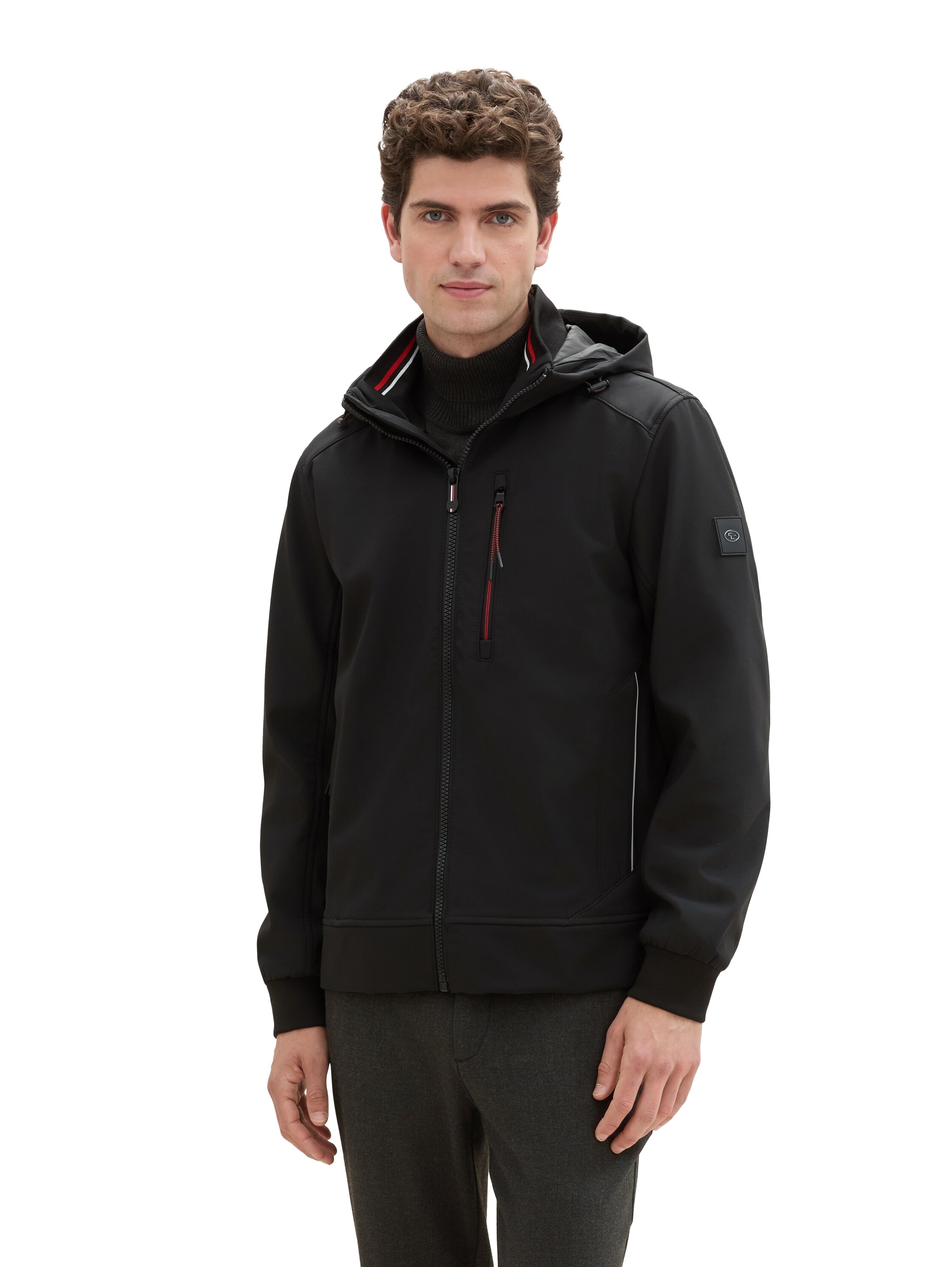 TOM TAILOR Outdoorjacke Softshell Jacke mit Kapuze günstig online kaufen