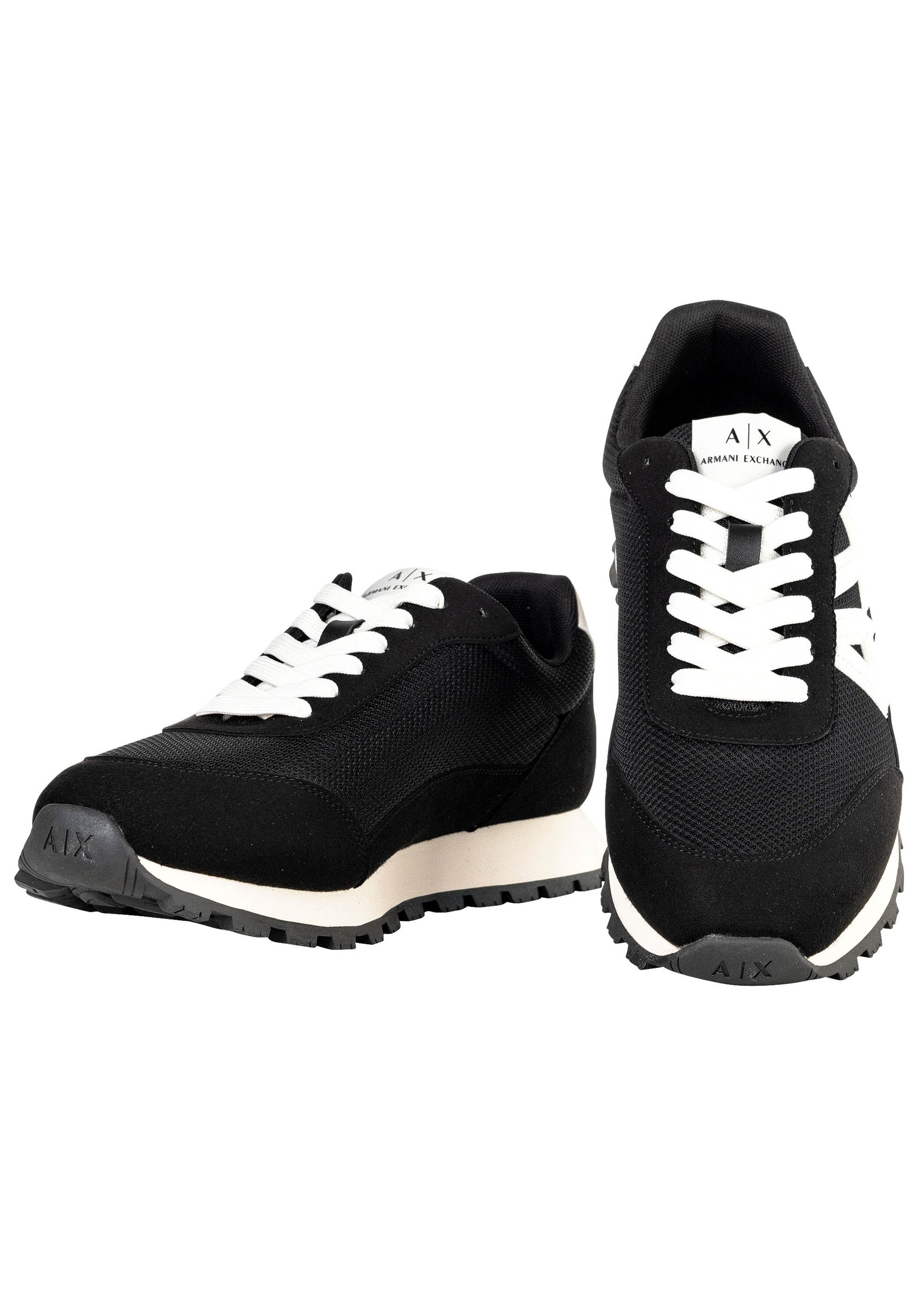 ARMANI EXCHANGE Sneaker »Sneaker SNEAKER DROP MICROSUEDE+MESH+CALF PU«