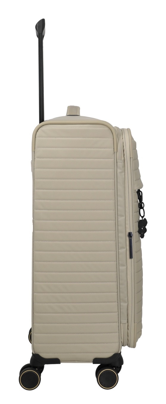 travelite Weichgepäck-Trolley »BARBARA & travelite | BARBARA STEPP, verschiedene Größen und Farben«, 4 Rollen, Weichgepäck-Koffer Schlüsselanhänger Volumenerweiterung bei S/M