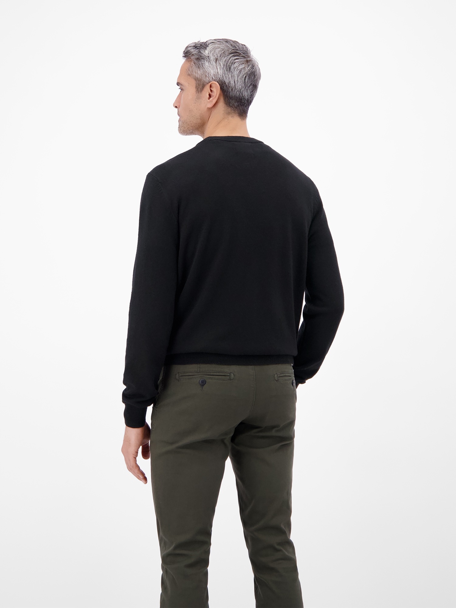 LERROS Strickpullover "Strickpullover aus Woll-Kaschmir-Mix, stilvoll und e günstig online kaufen