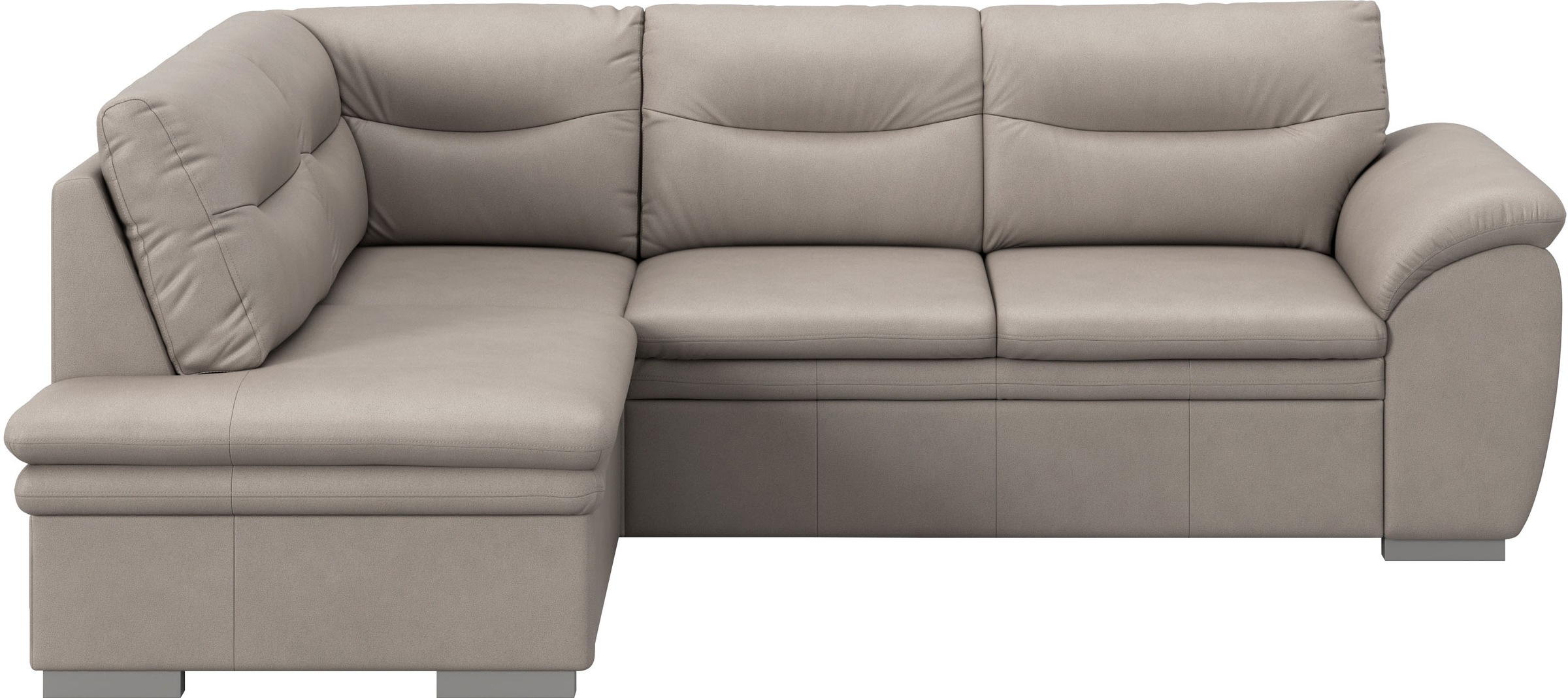 COTTA Ecksofa "Leandra L-Form", wahlweise mit Bettfunktion & Bettkasten günstig online kaufen