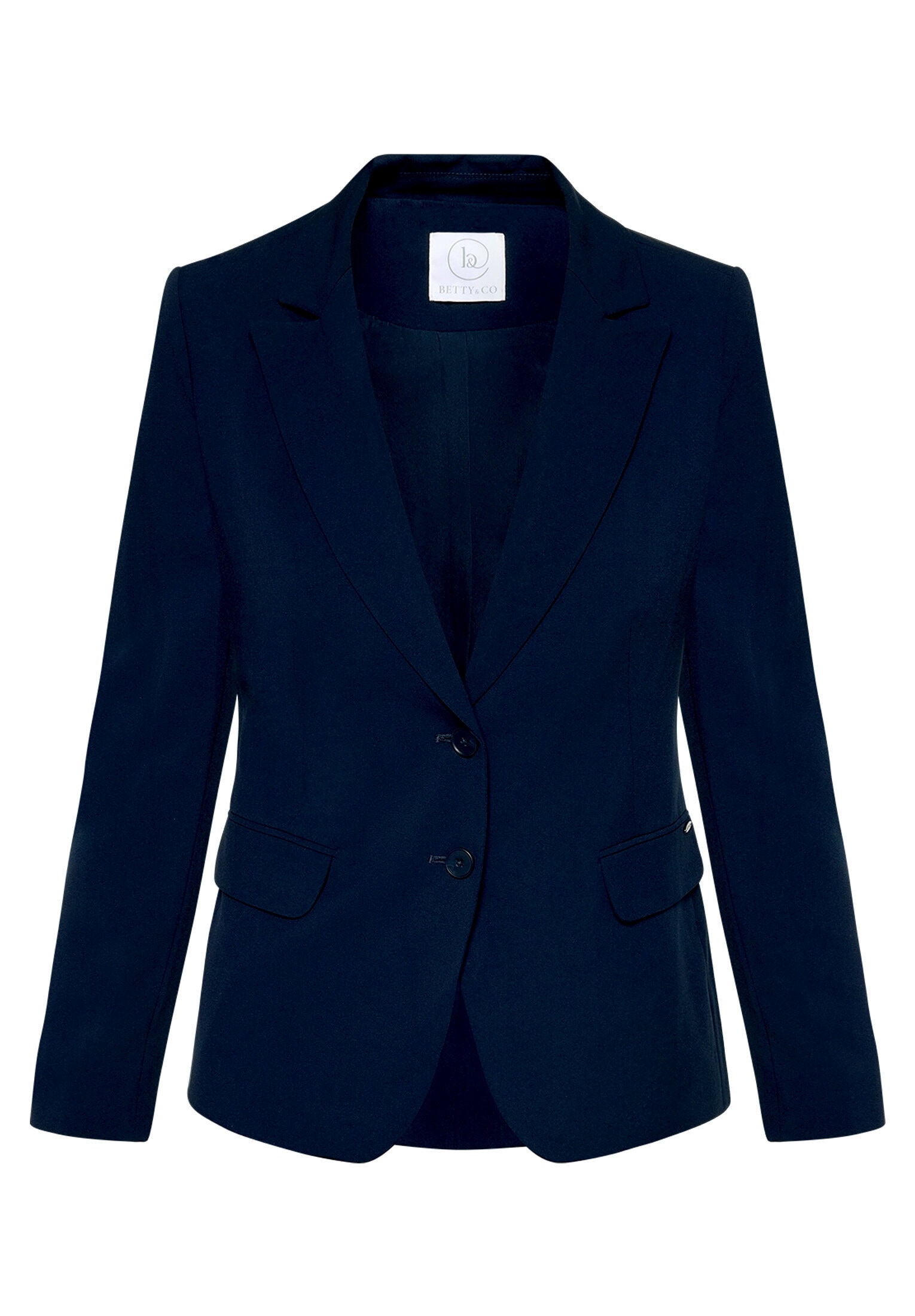 Betty&Co Longblazer »Damen mit Taschen« Druckfutter