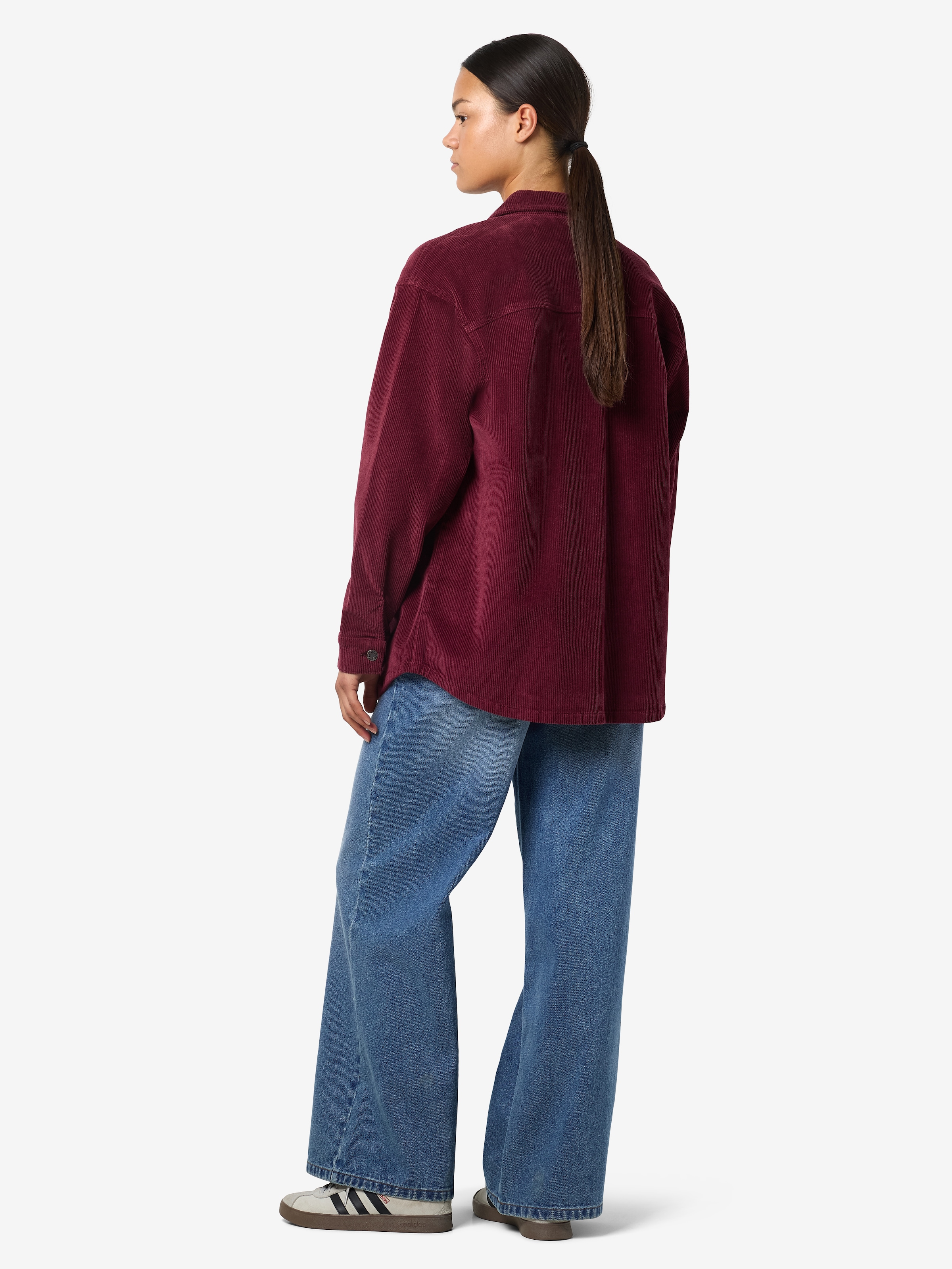 Noisy may Cordjacke »NMALVA L/S SHACKET COLORED CORDUROY NOOS«