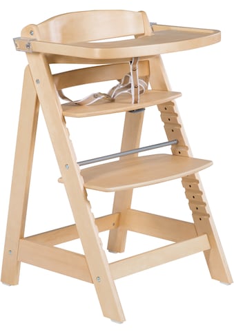 roba® Hochstuhl »Treppenhochstuhl Sit Up Click & Fun, natur«, aus Holz kaufen