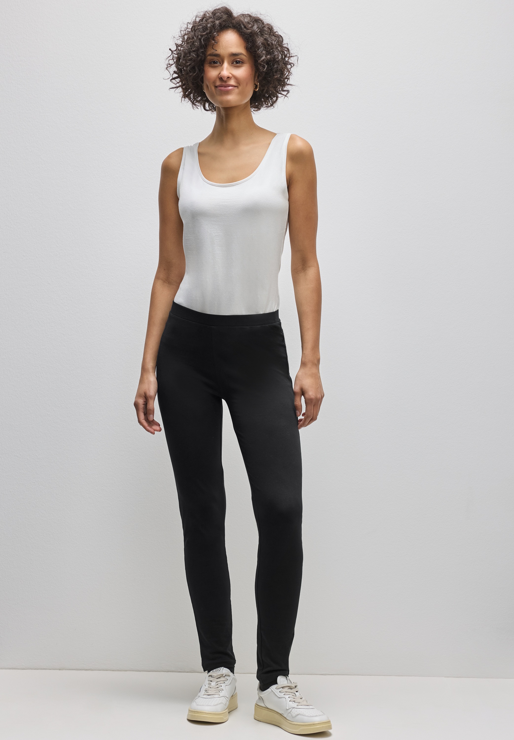 STREET ONE Leggings  aus Baumwolle mit Stretchanteil