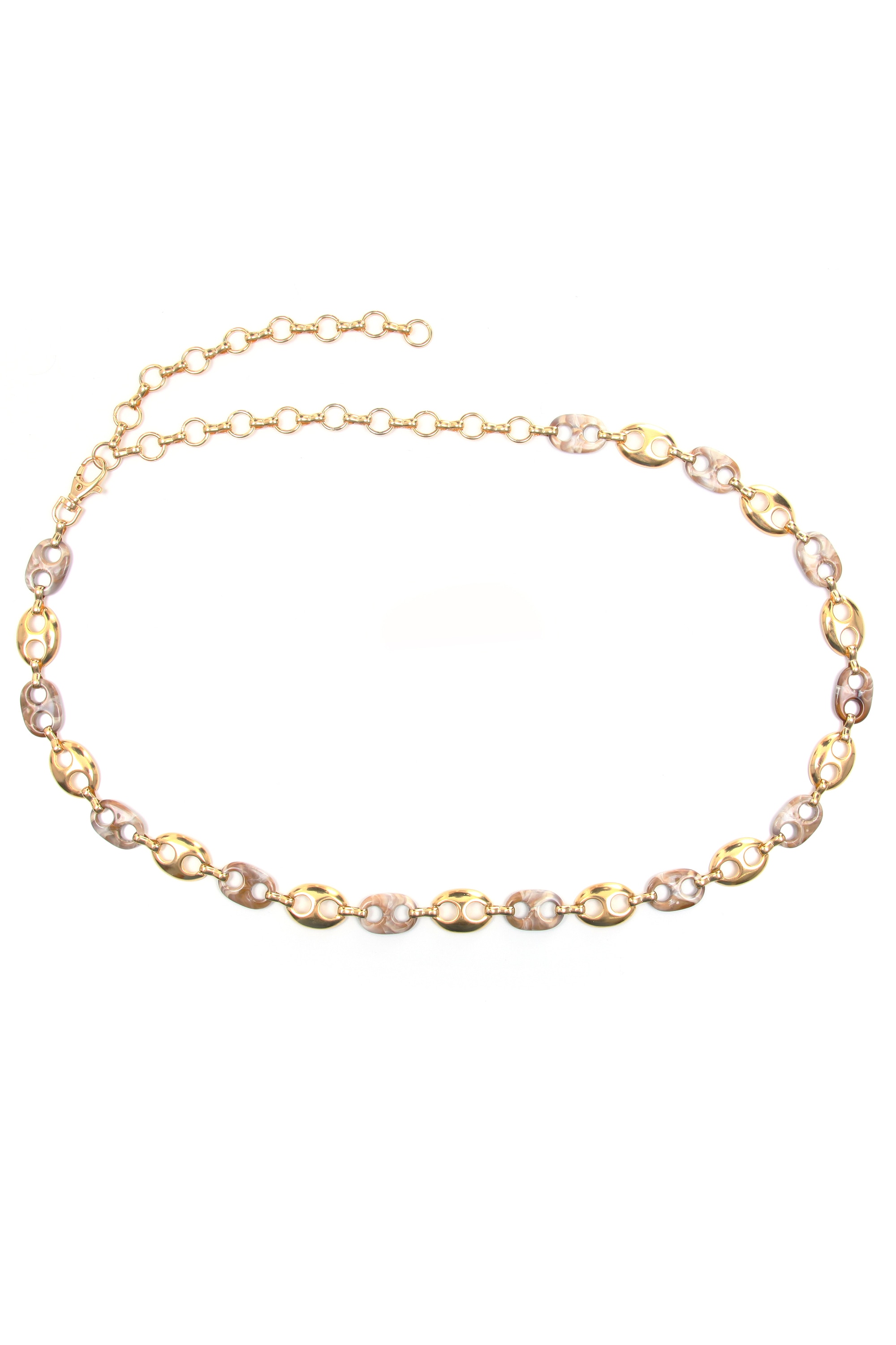 COLLEZIONE ALESSANDRO Kettengürtel "Kassandra" mit ovalen Elementen aus Mes günstig online kaufen